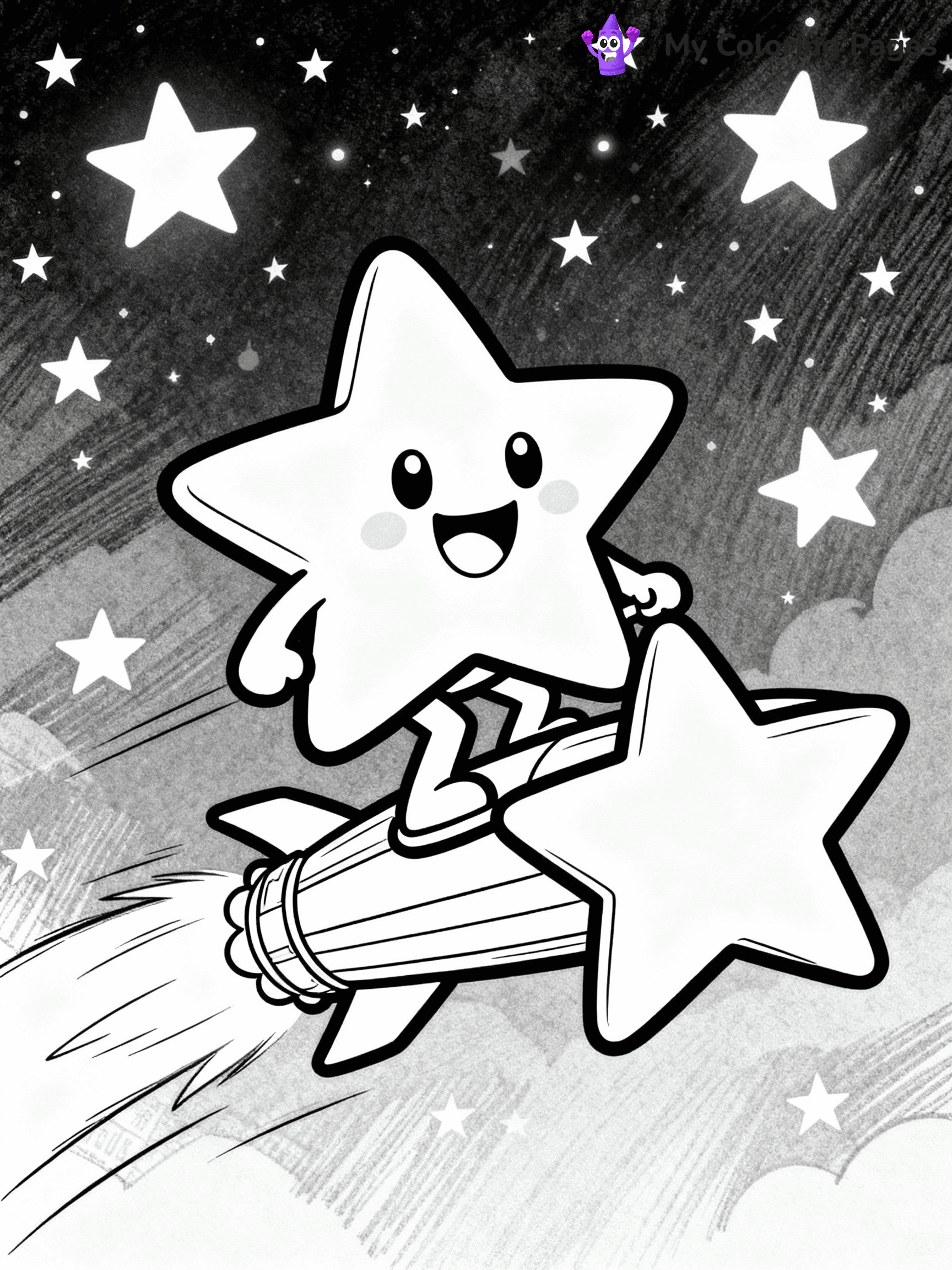 Star Coloring Pages - 2