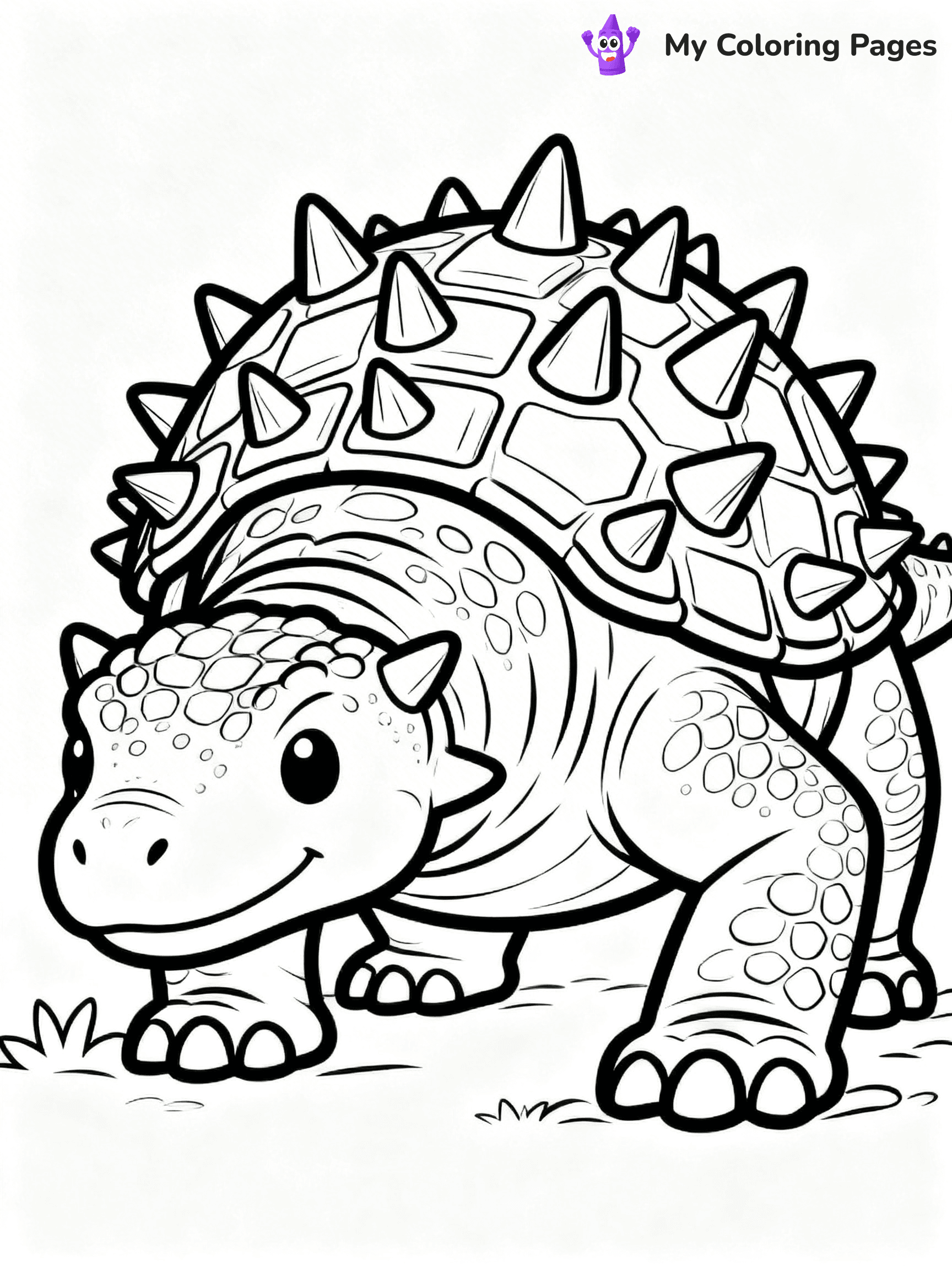 Scary Dinosaur Coloring Pages - 57