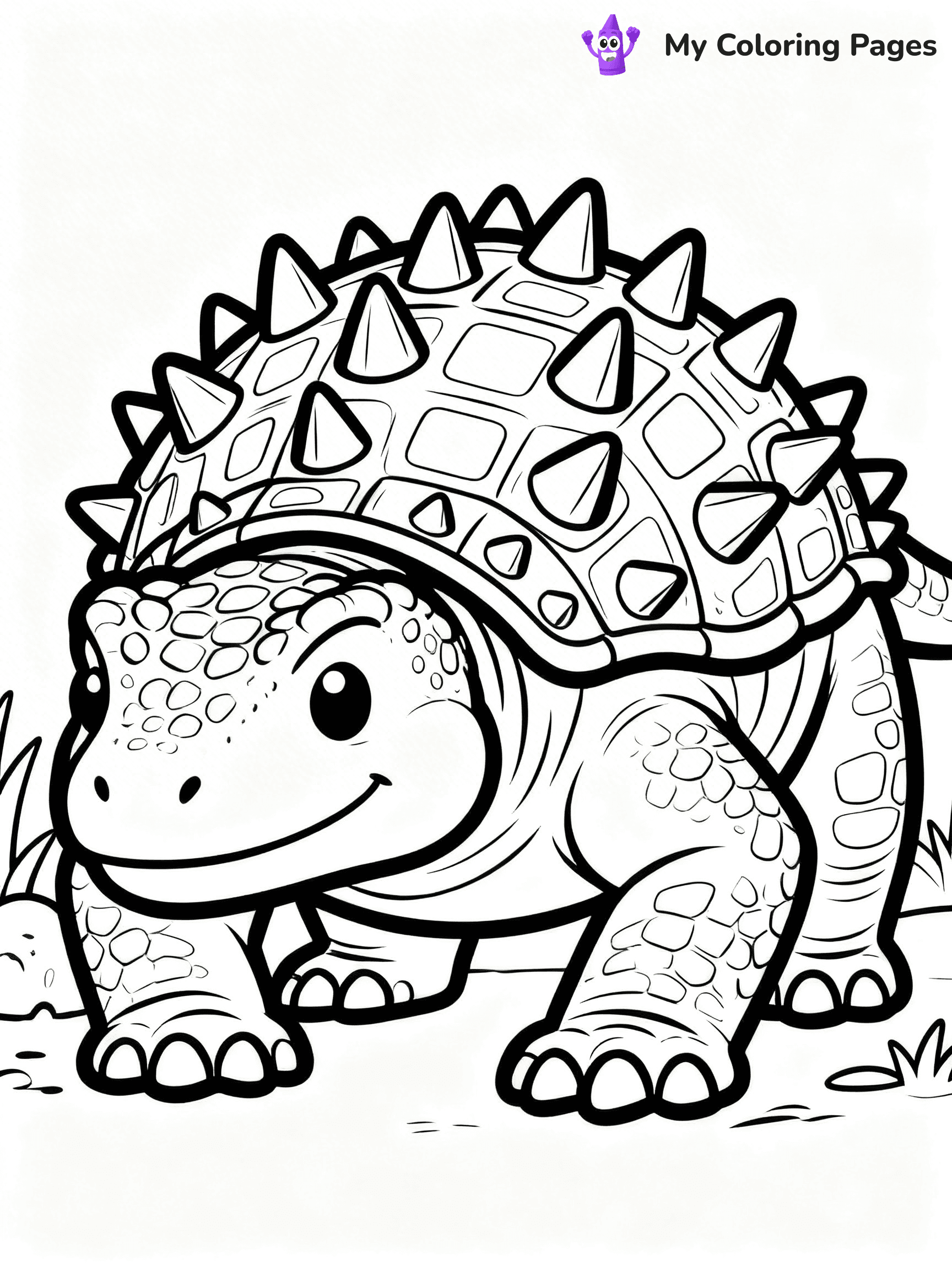 Scary Dinosaur Coloring Pages - 56