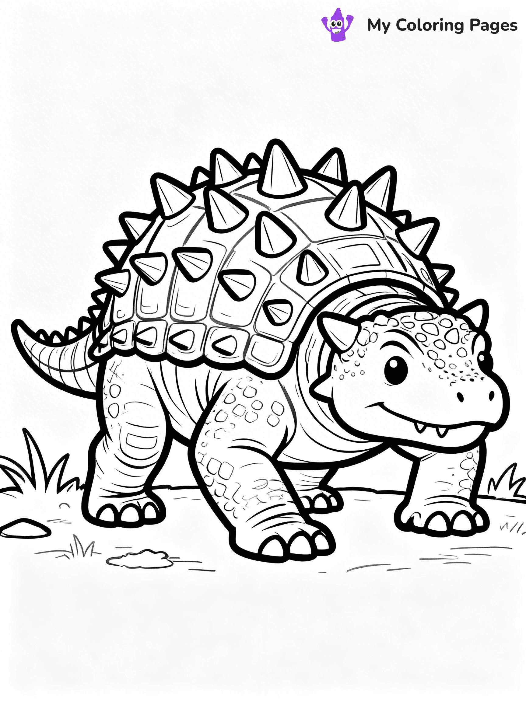 Scary Dinosaur Coloring Pages - 54