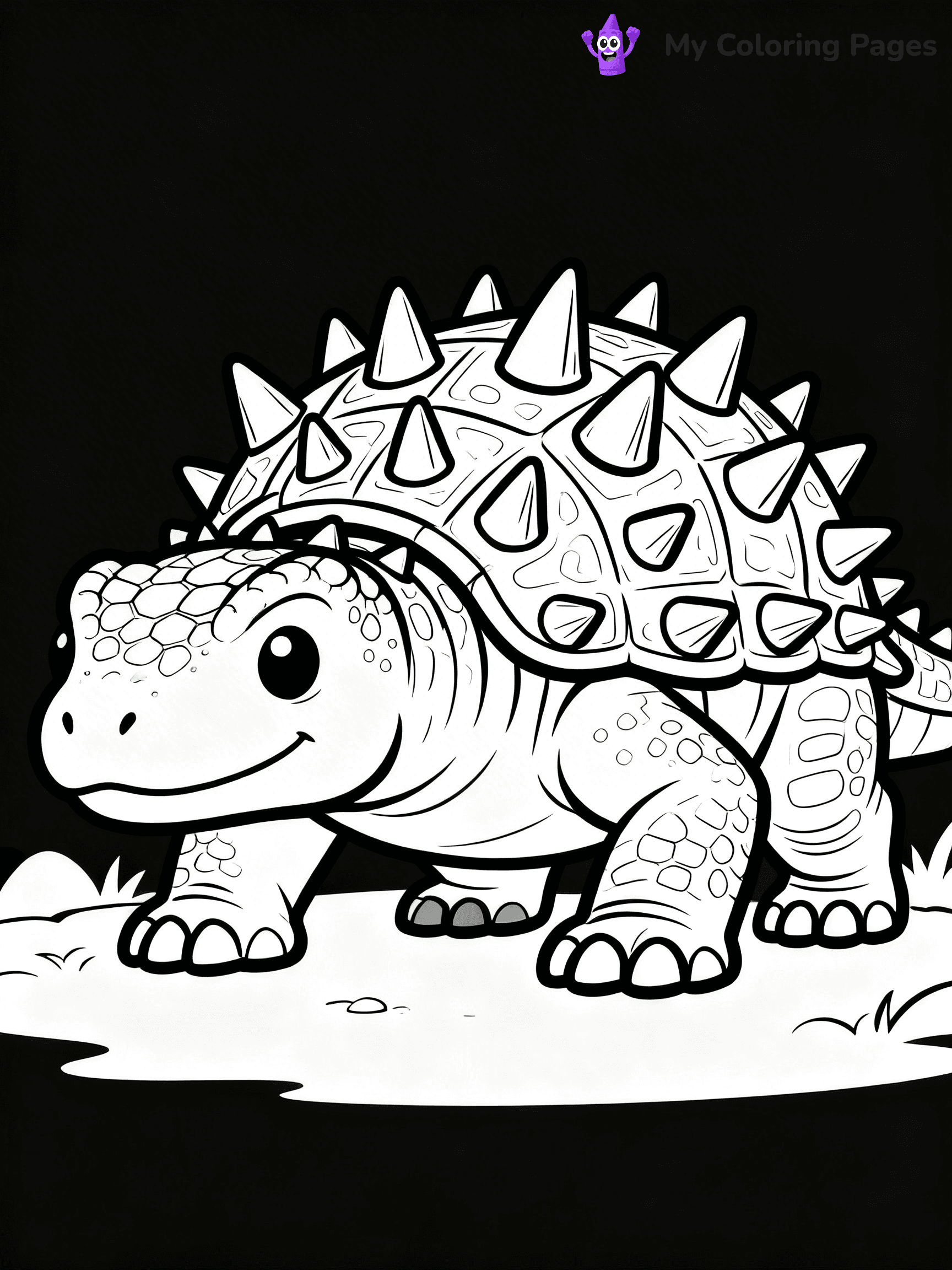 Scary Dinosaur Coloring Pages - 53