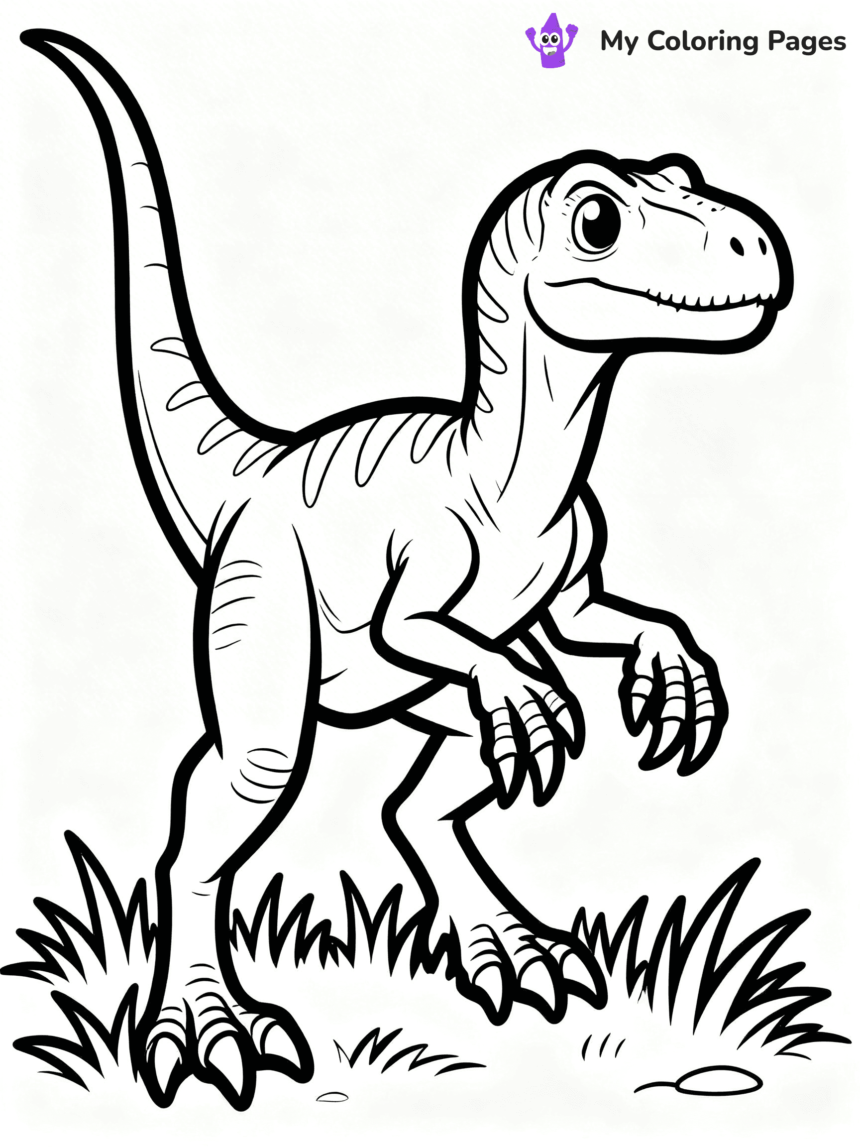 Scary Dinosaur Coloring Pages - 32