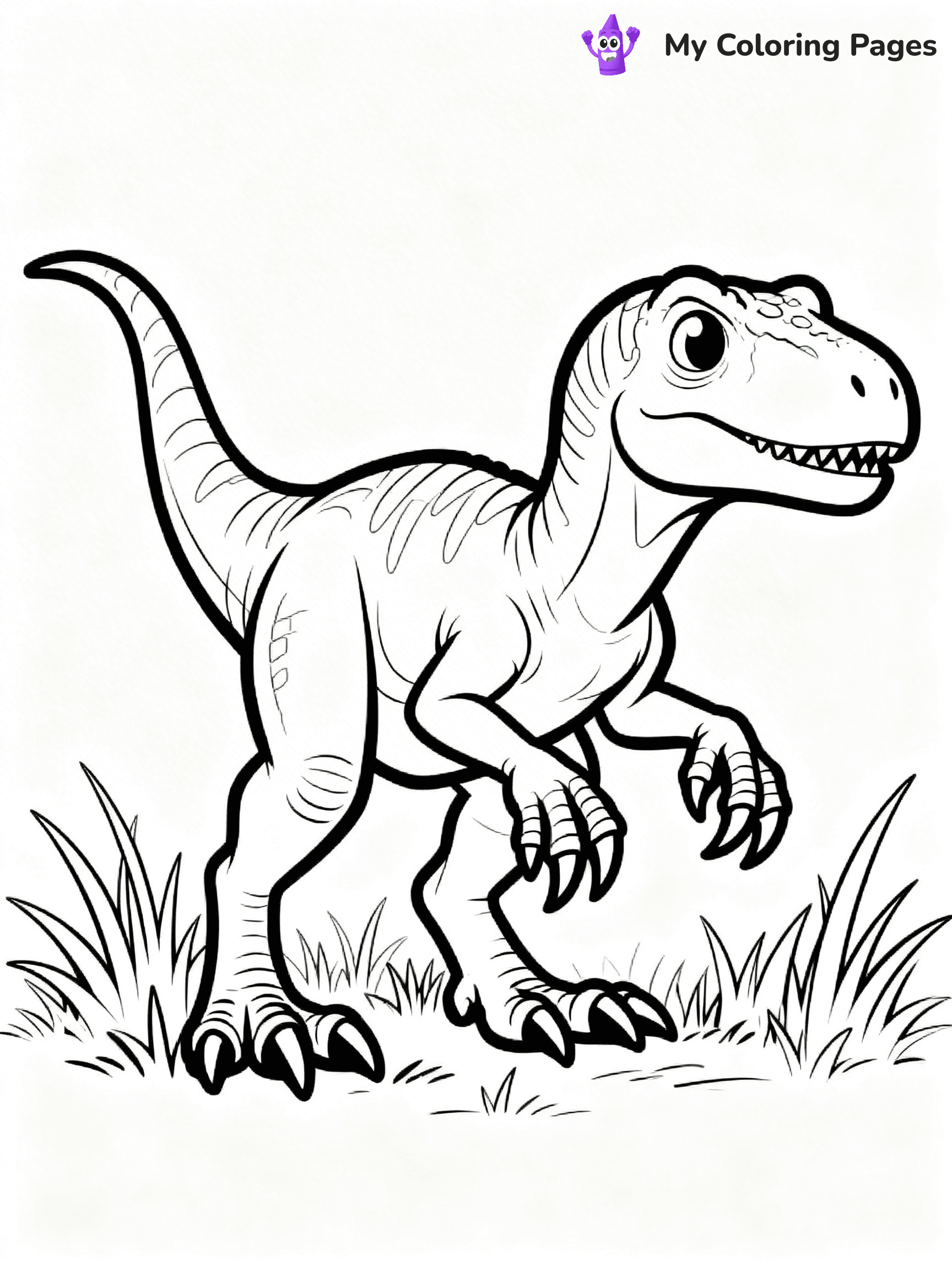 Scary Dinosaur Coloring Pages - 31