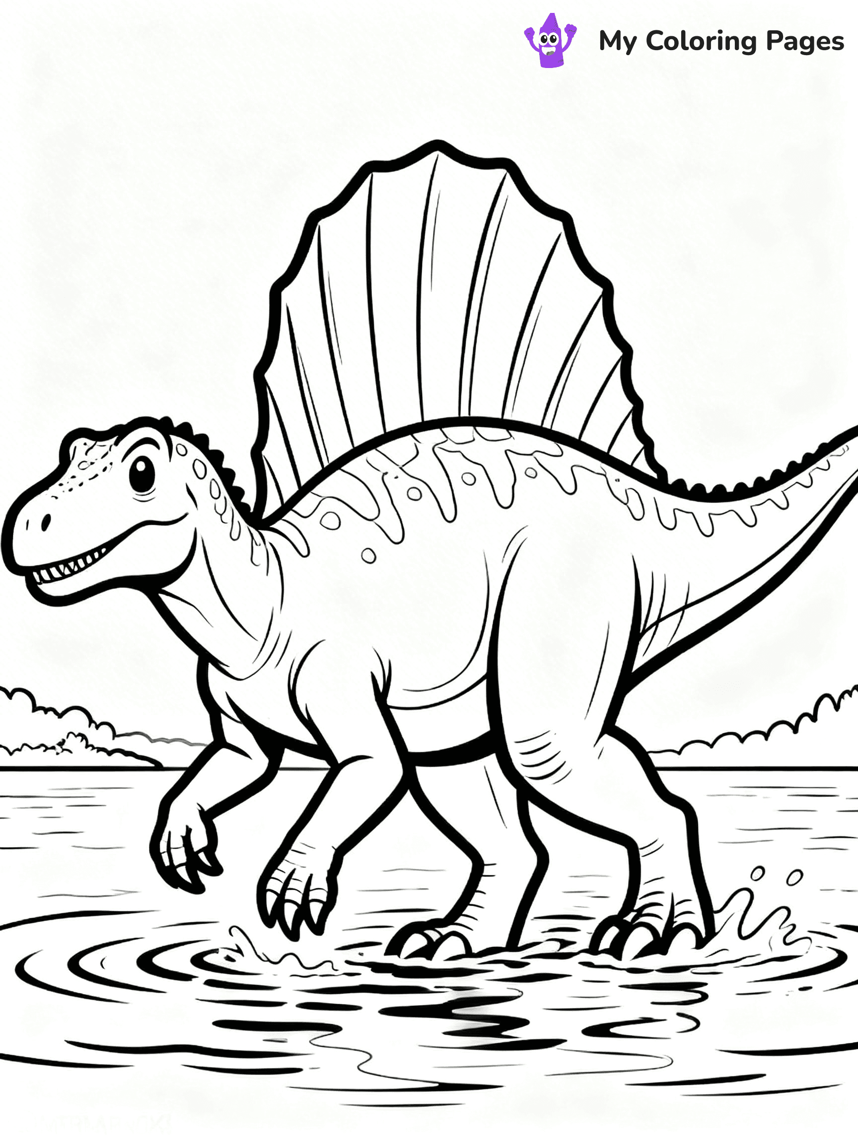 Scary Dinosaur Coloring Pages - 14