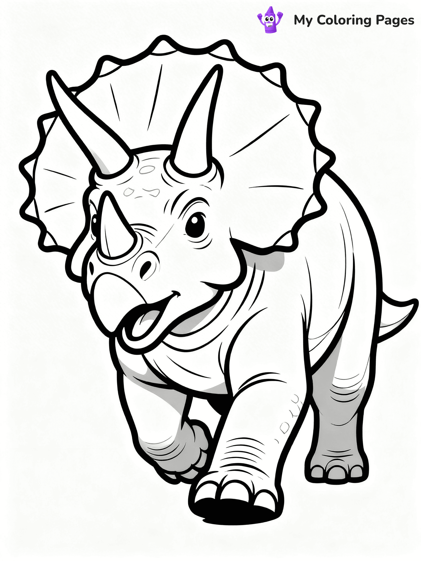 Scary Dinosaur Coloring Pages - 13