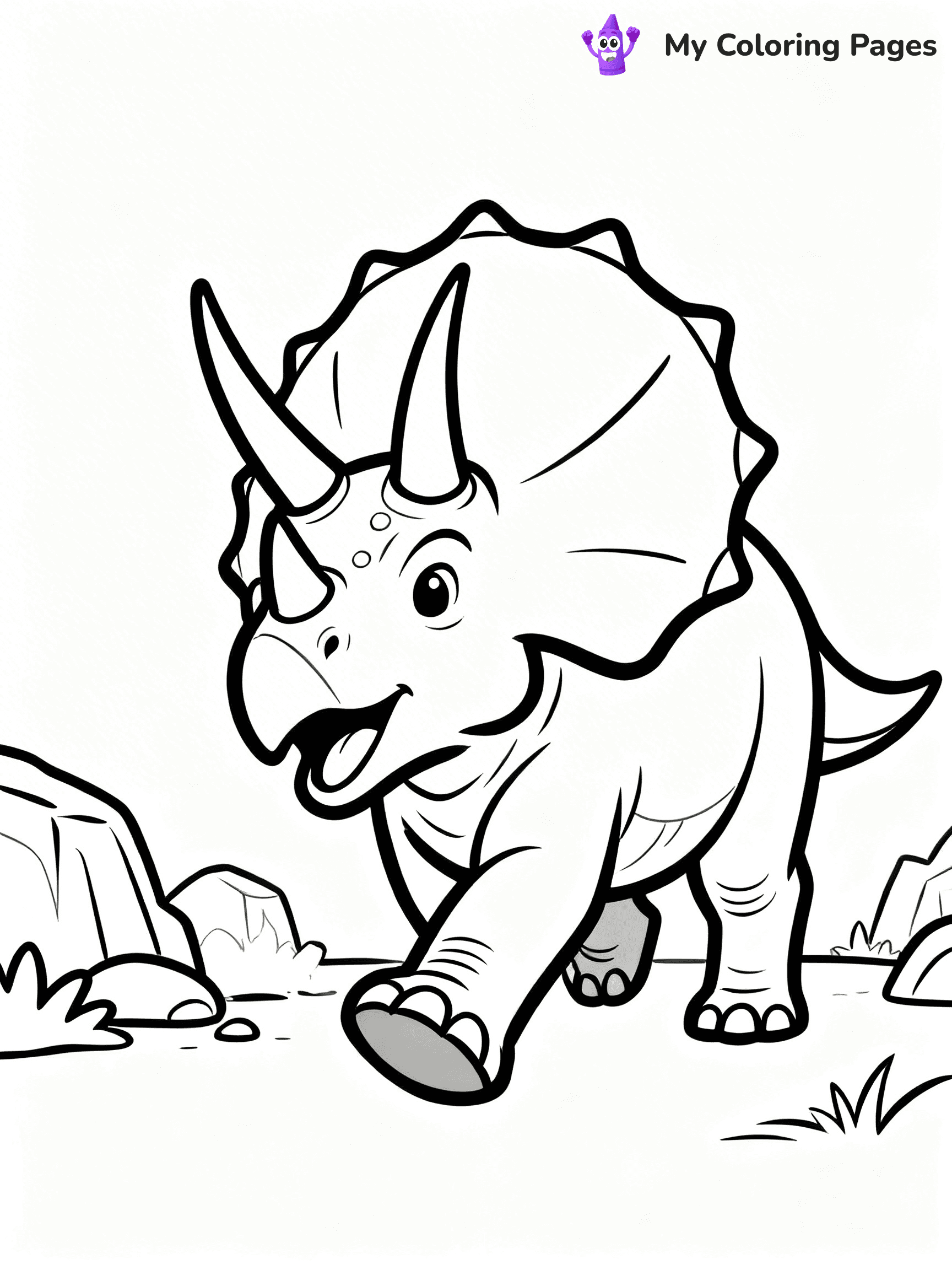Scary Dinosaur Coloring Pages - 12