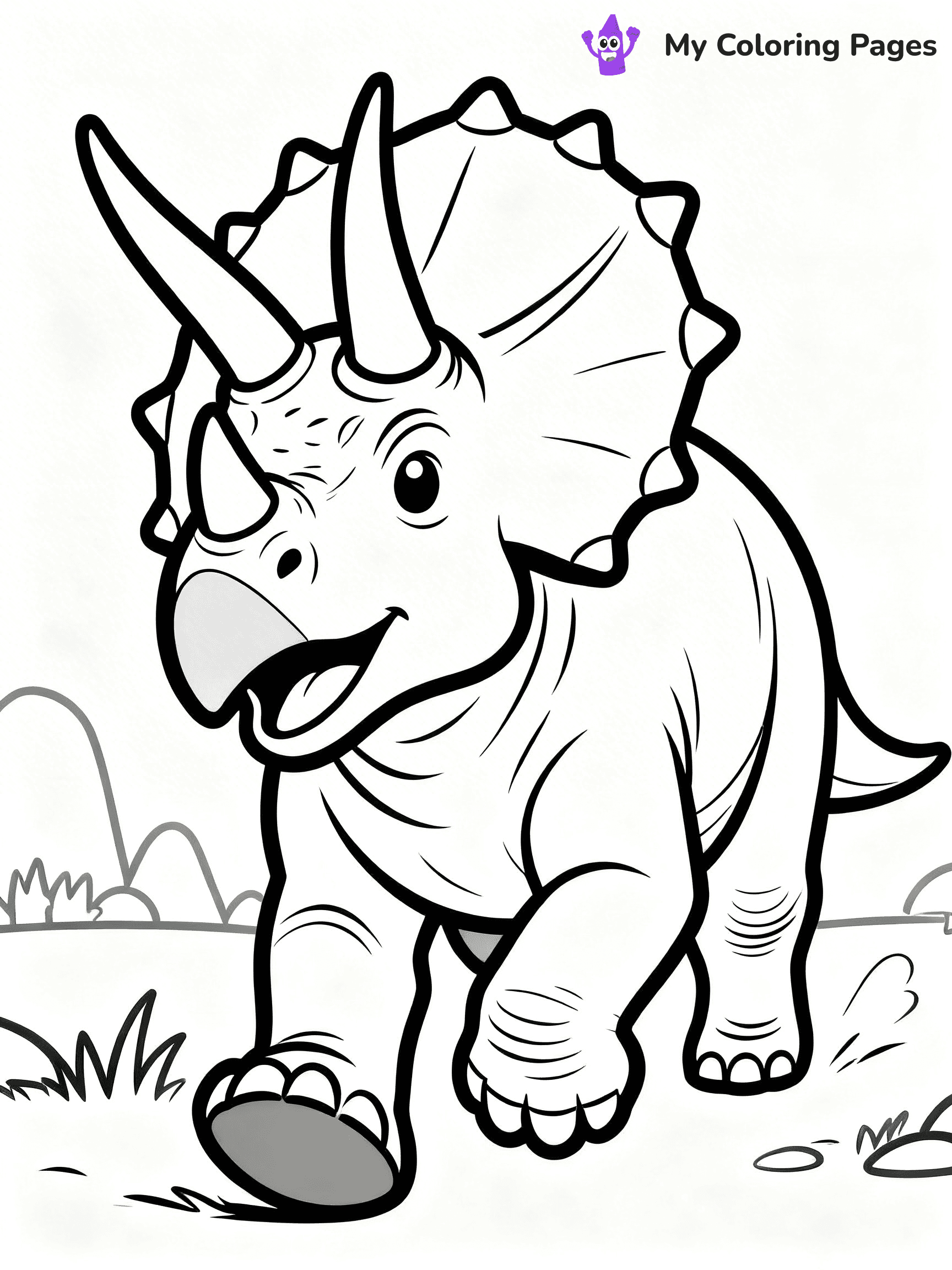 Scary Dinosaur Coloring Pages - 10