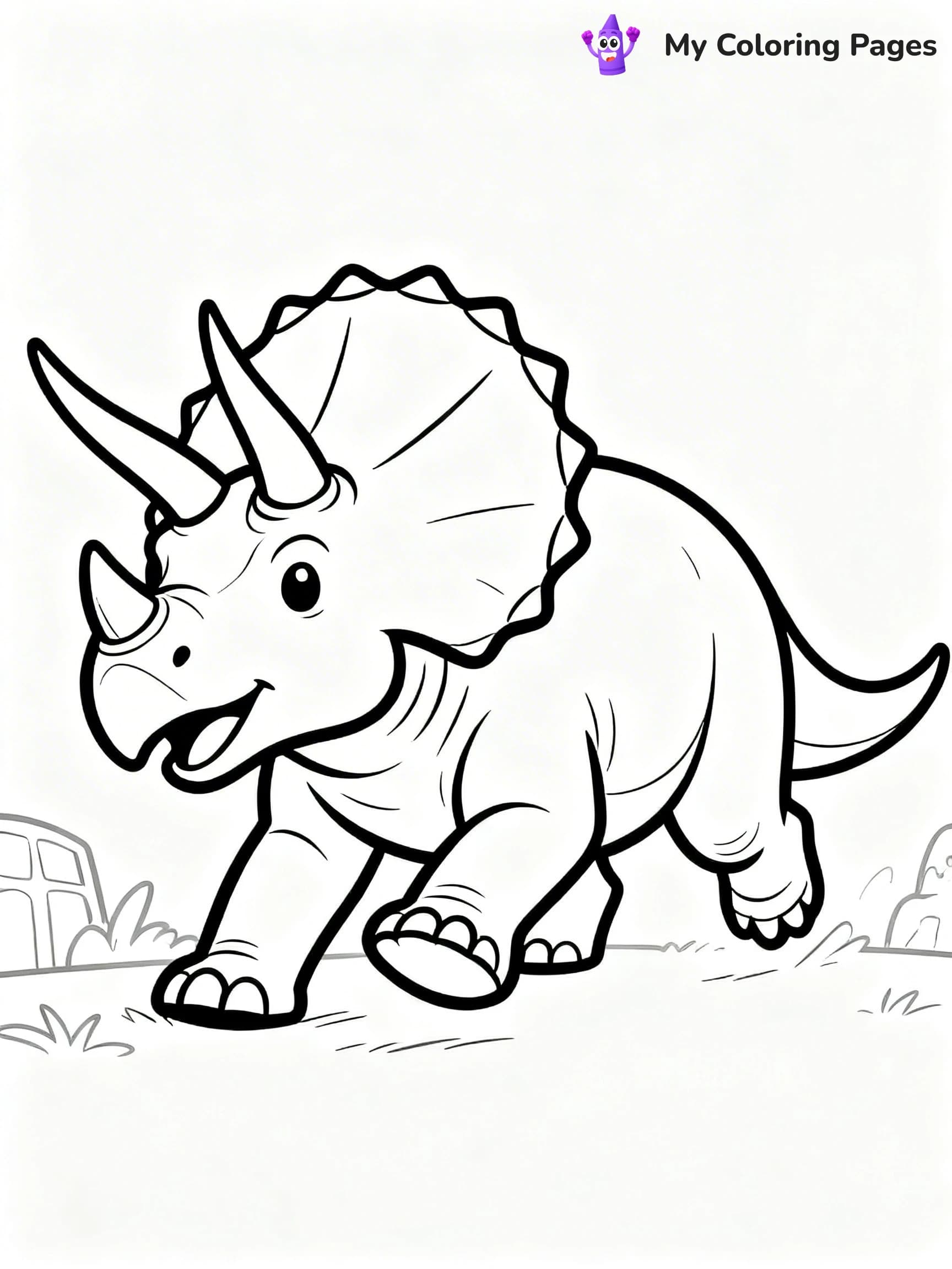 Scary Dinosaur Coloring Pages - 9