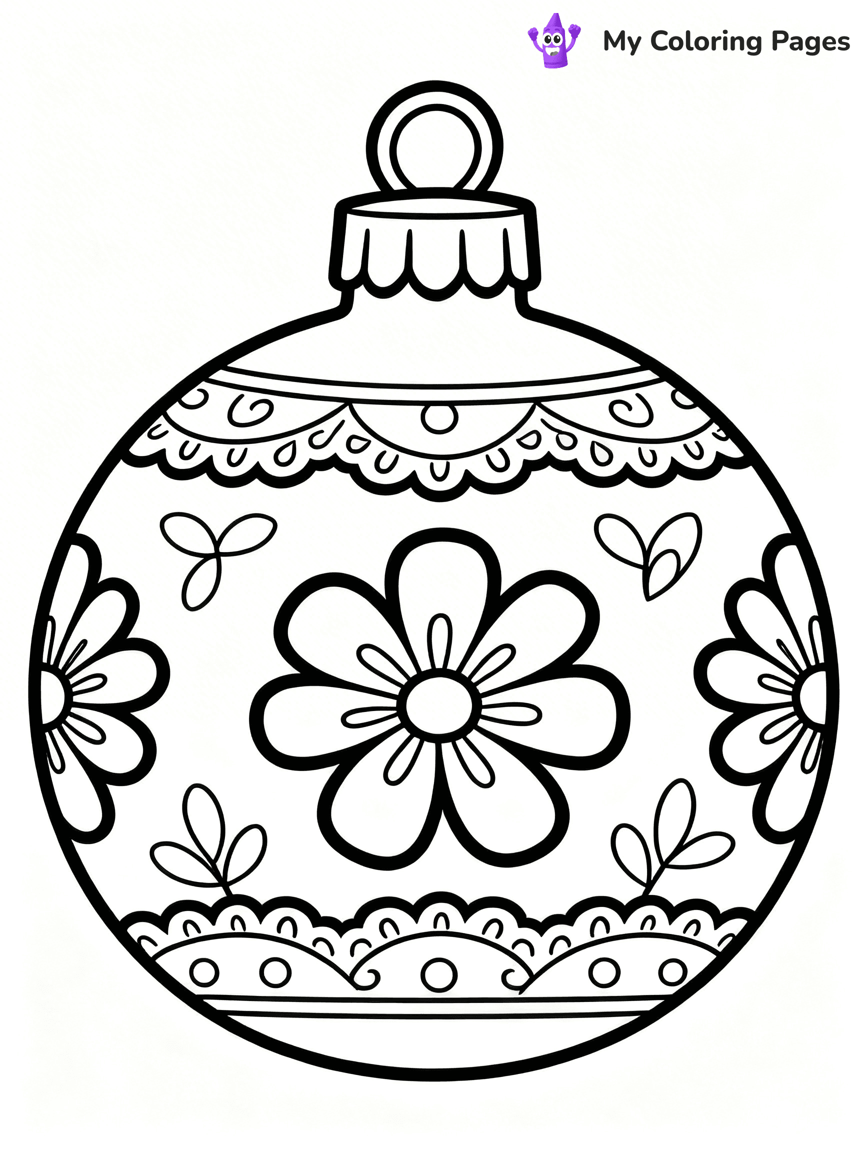 Ornament Coloring Pages - 29