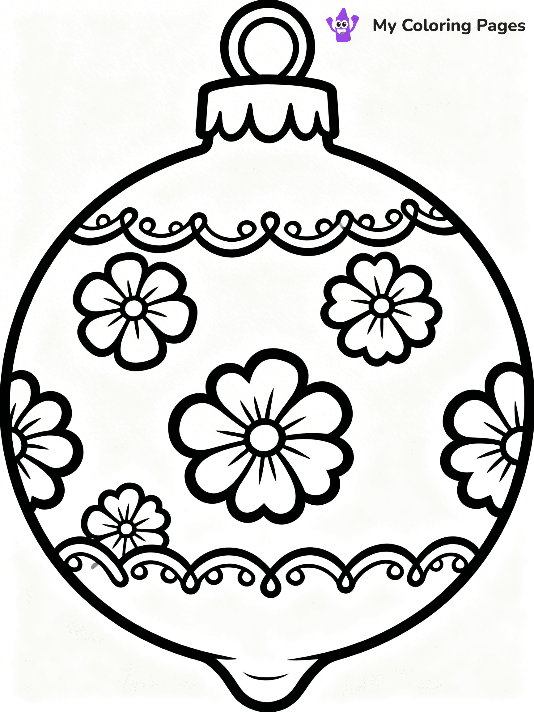 Ornament Coloring Pages - 28