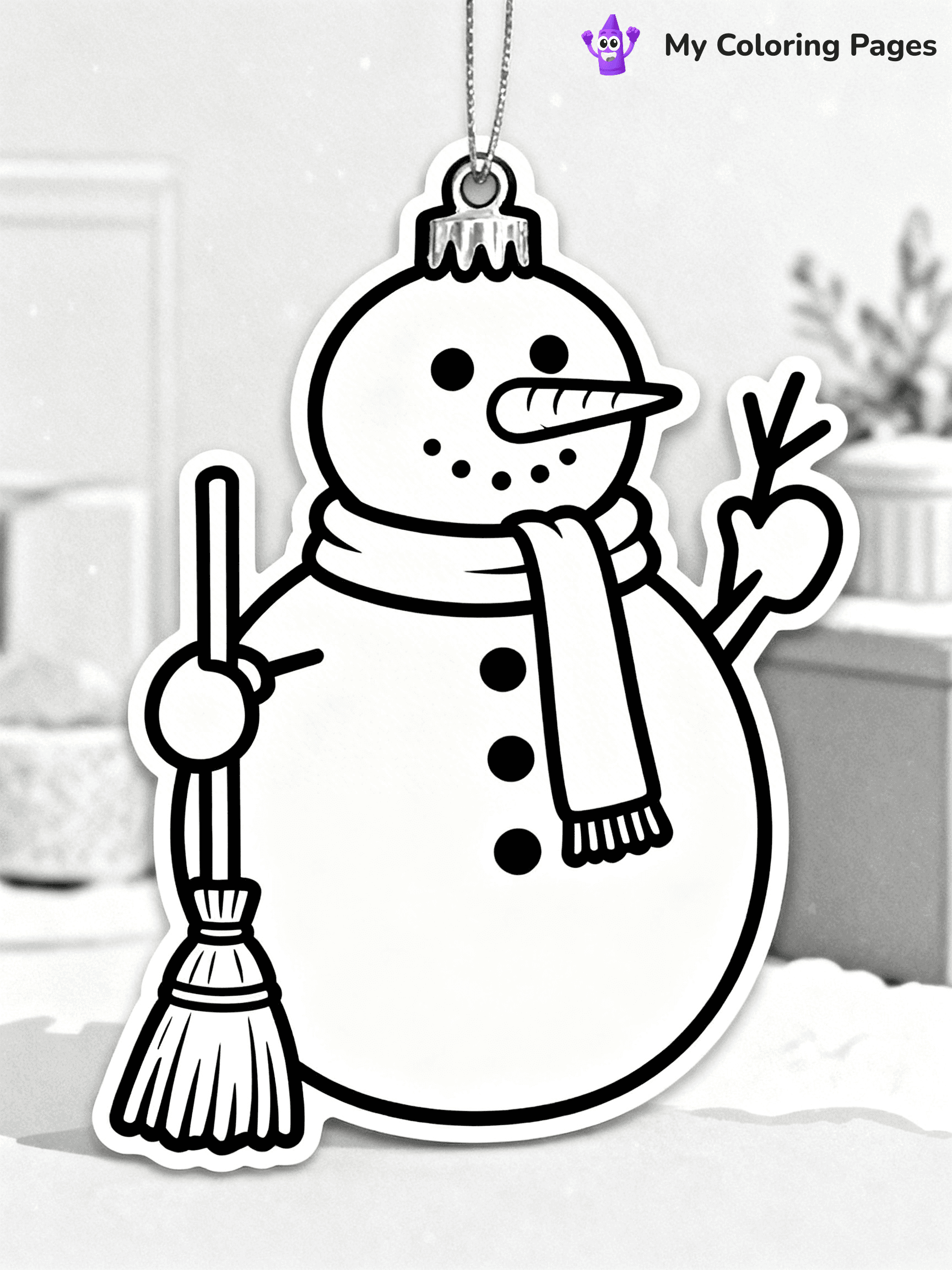Ornament Coloring Pages - 12