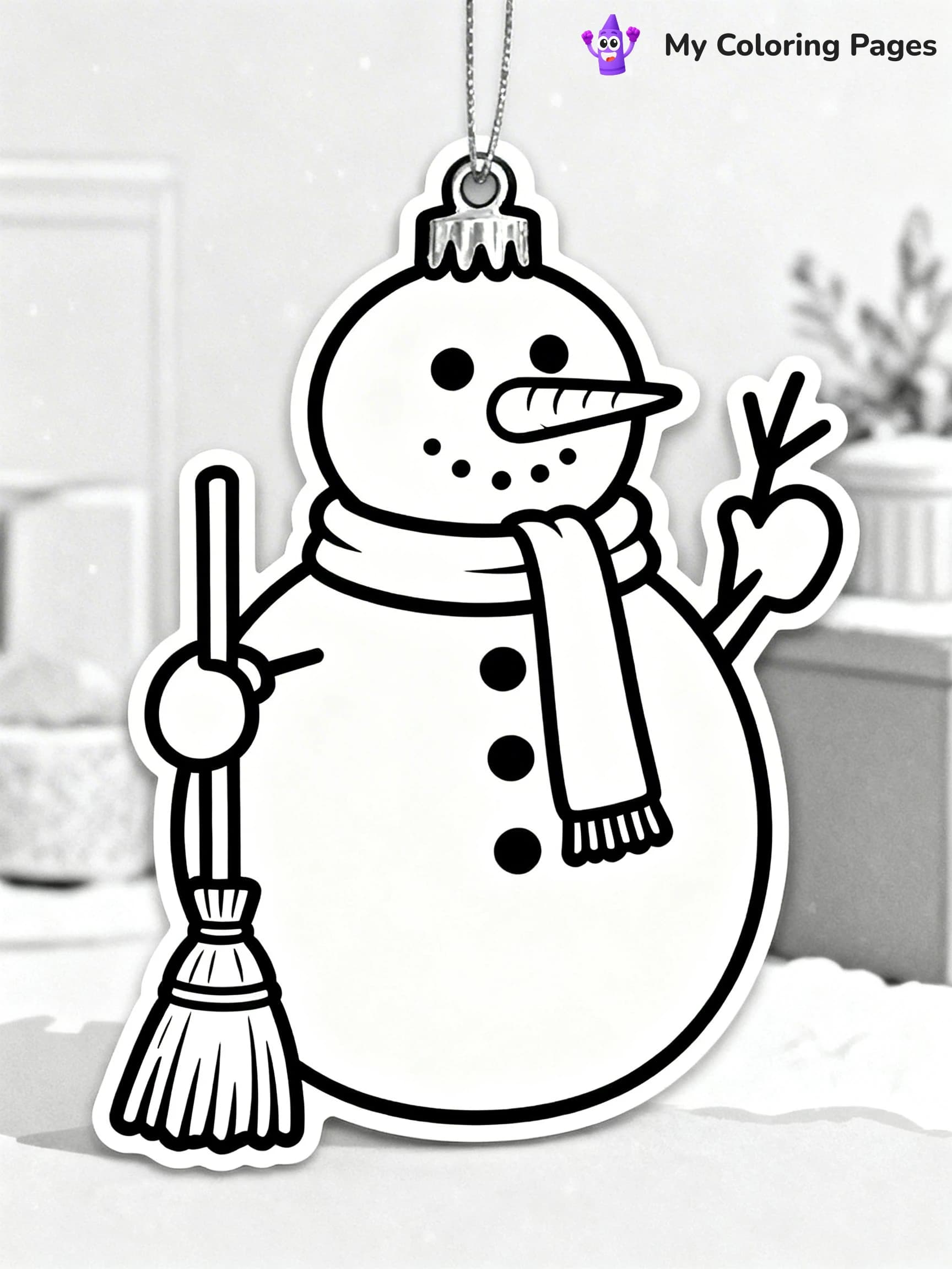 Ornament Coloring Pages - 12