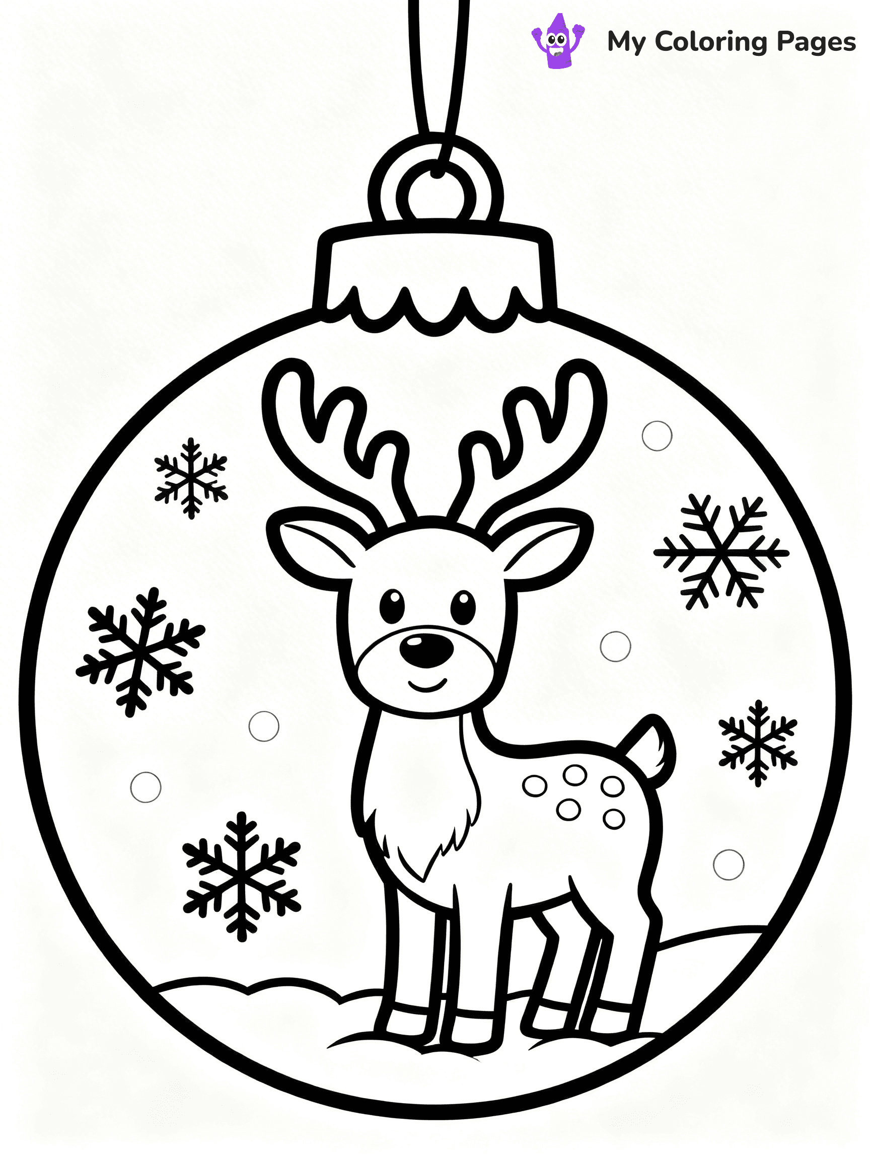 Ornament Coloring Pages - 5