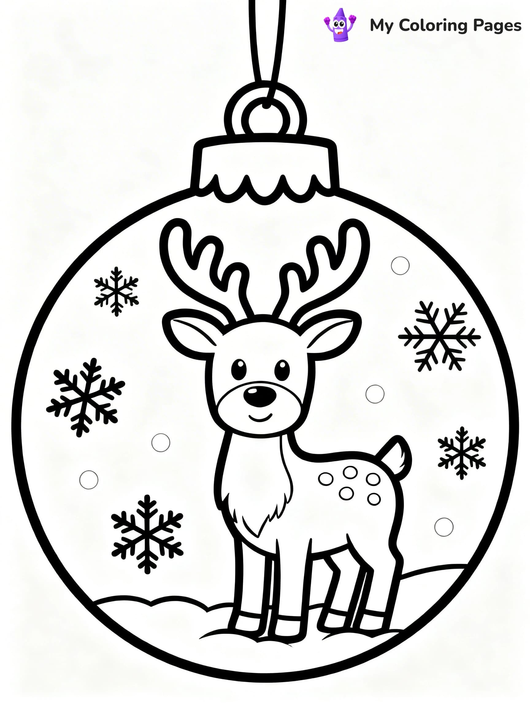 Ornament Coloring Pages - 5