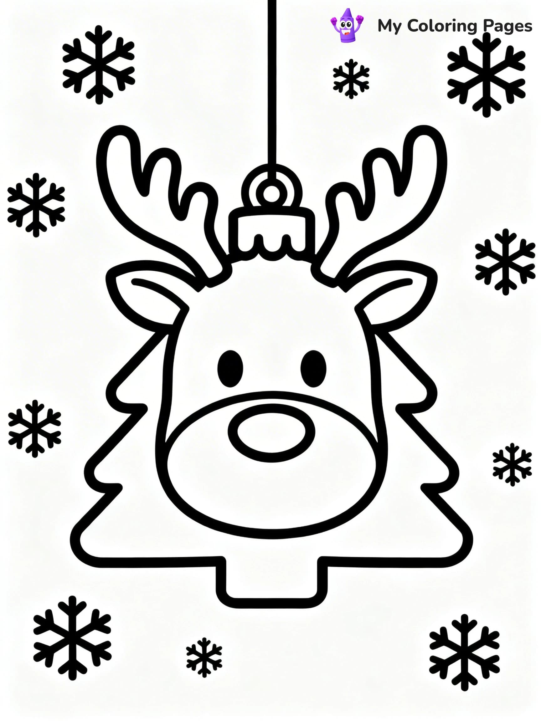 Ornament Coloring Pages - 4