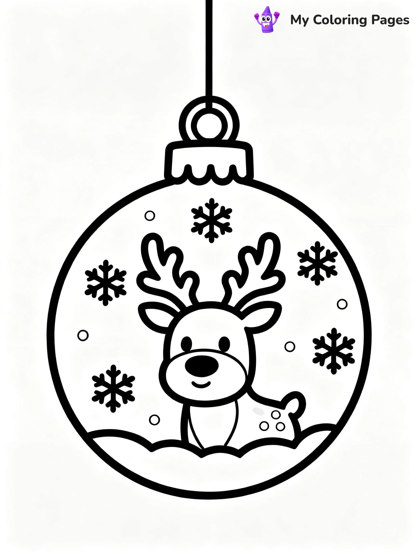 Ornament Coloring Pages - 3