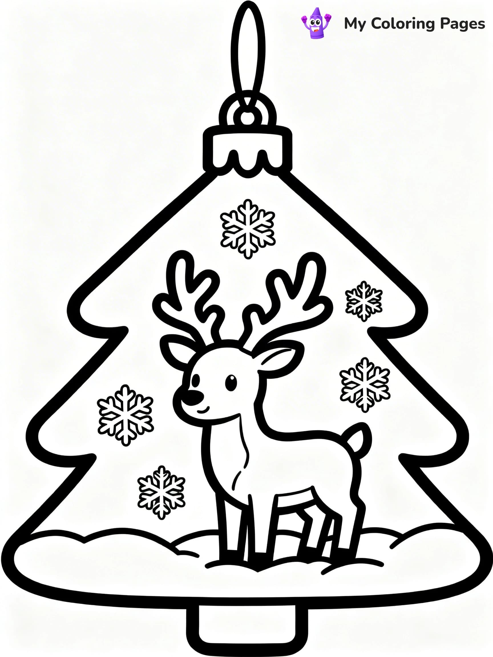 Ornament Coloring Pages - 2