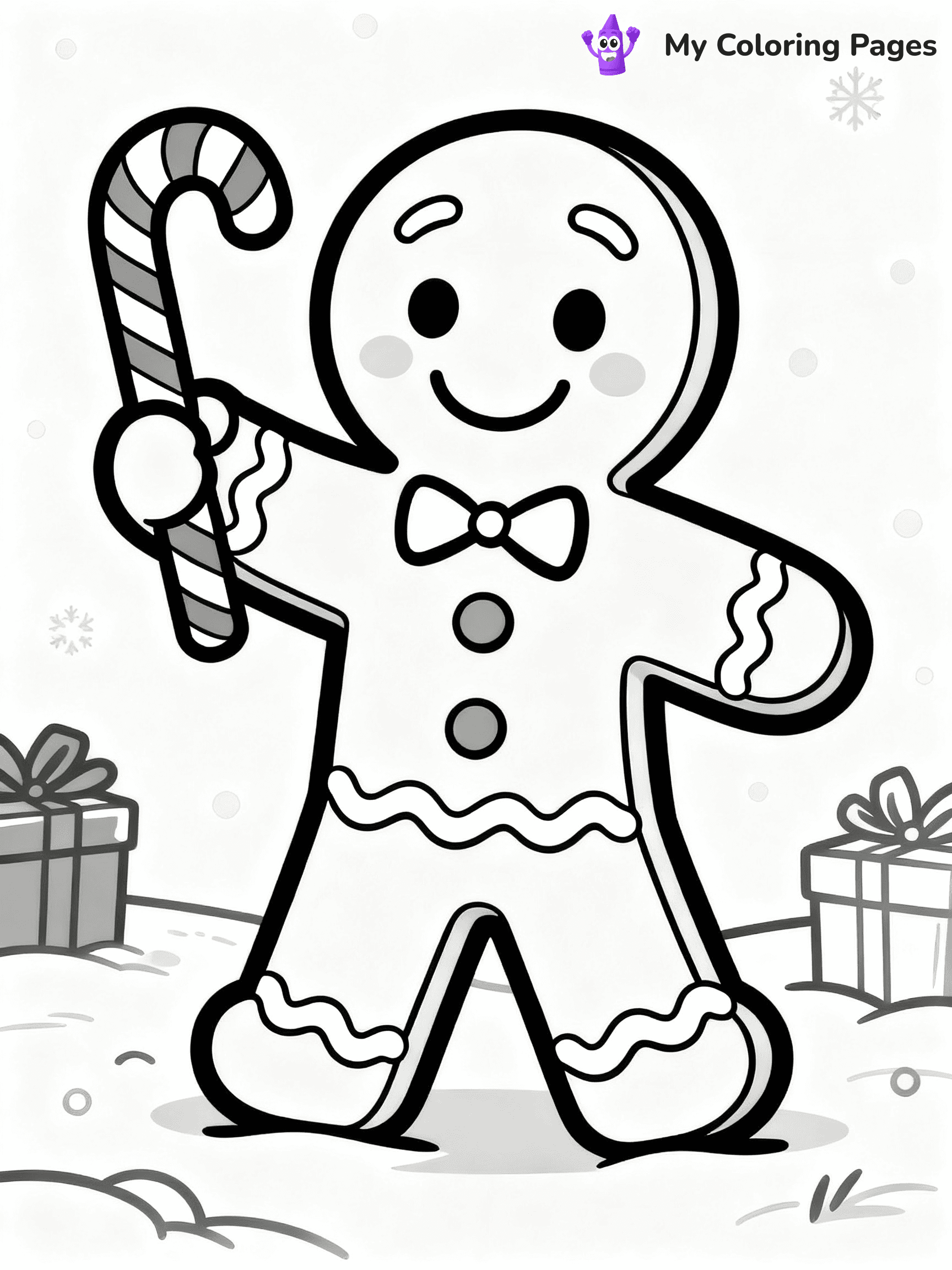 Cute Cookie Coloring Pages - 16
