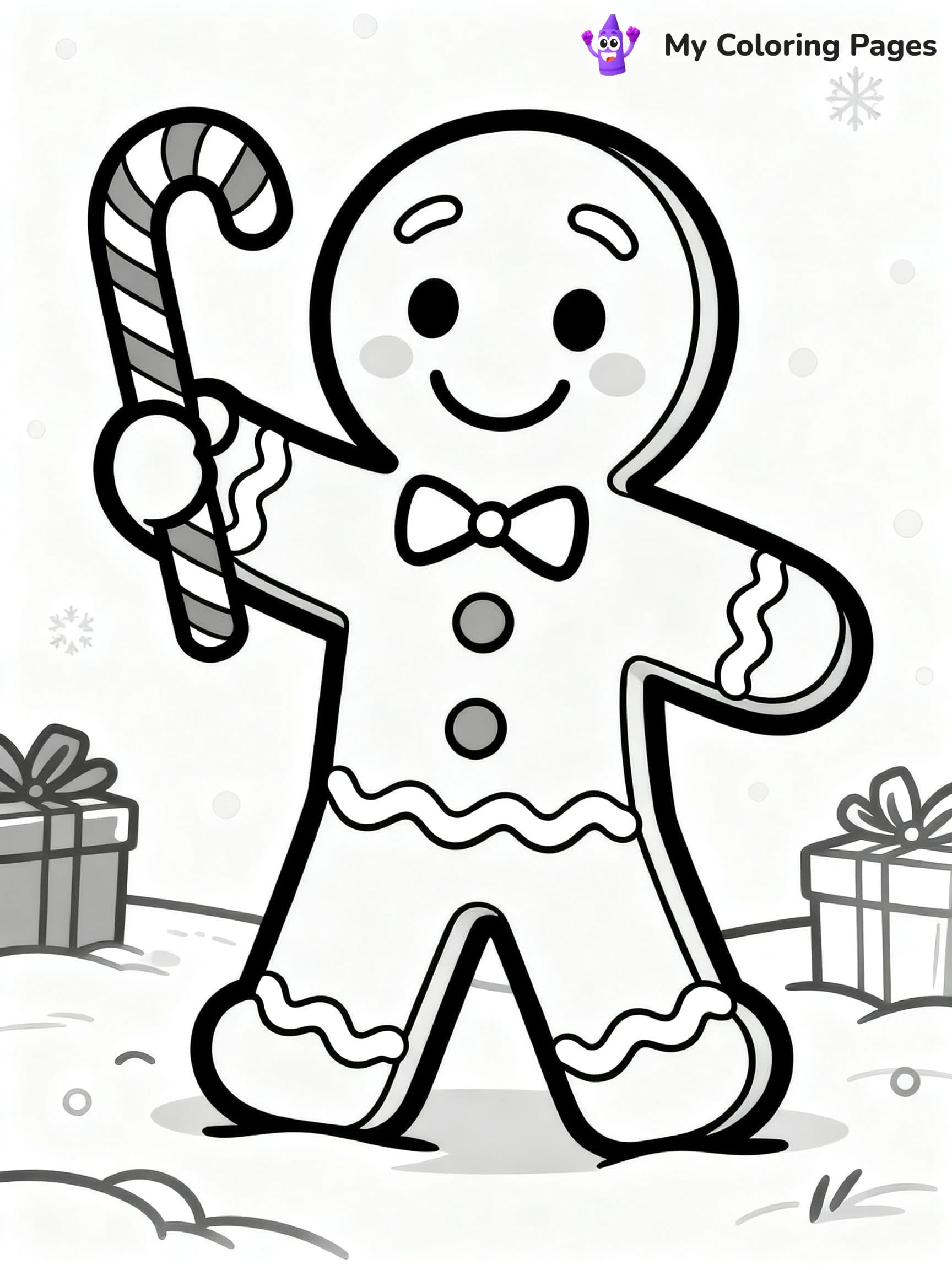 Cute Cookie Coloring Pages - 16