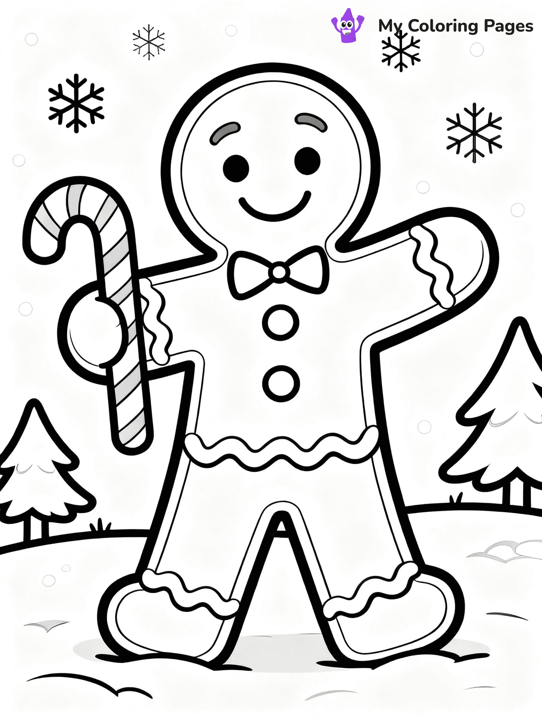 Cute Cookie Coloring Pages - 15