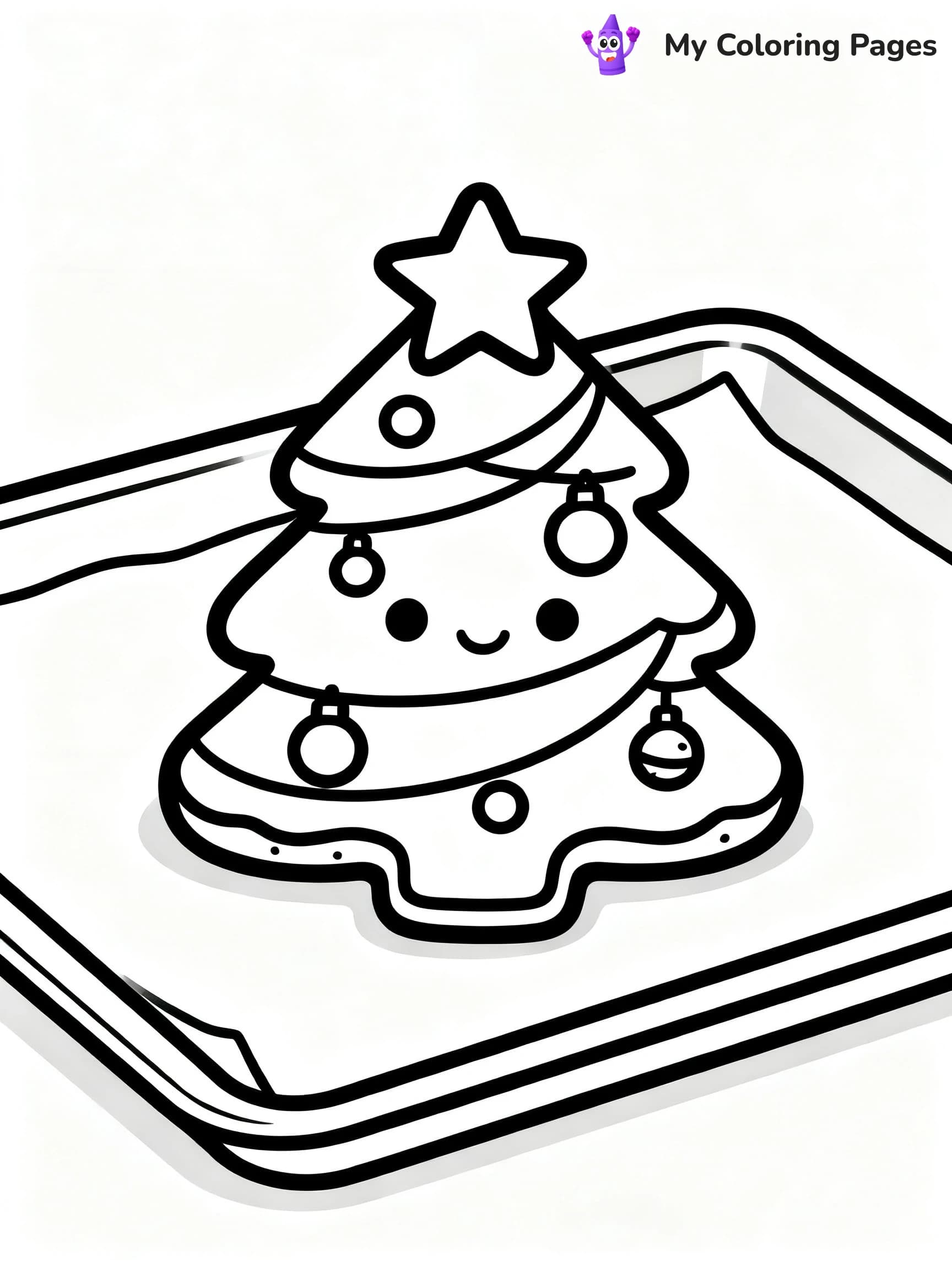 Cute Cookie Coloring Pages - 11