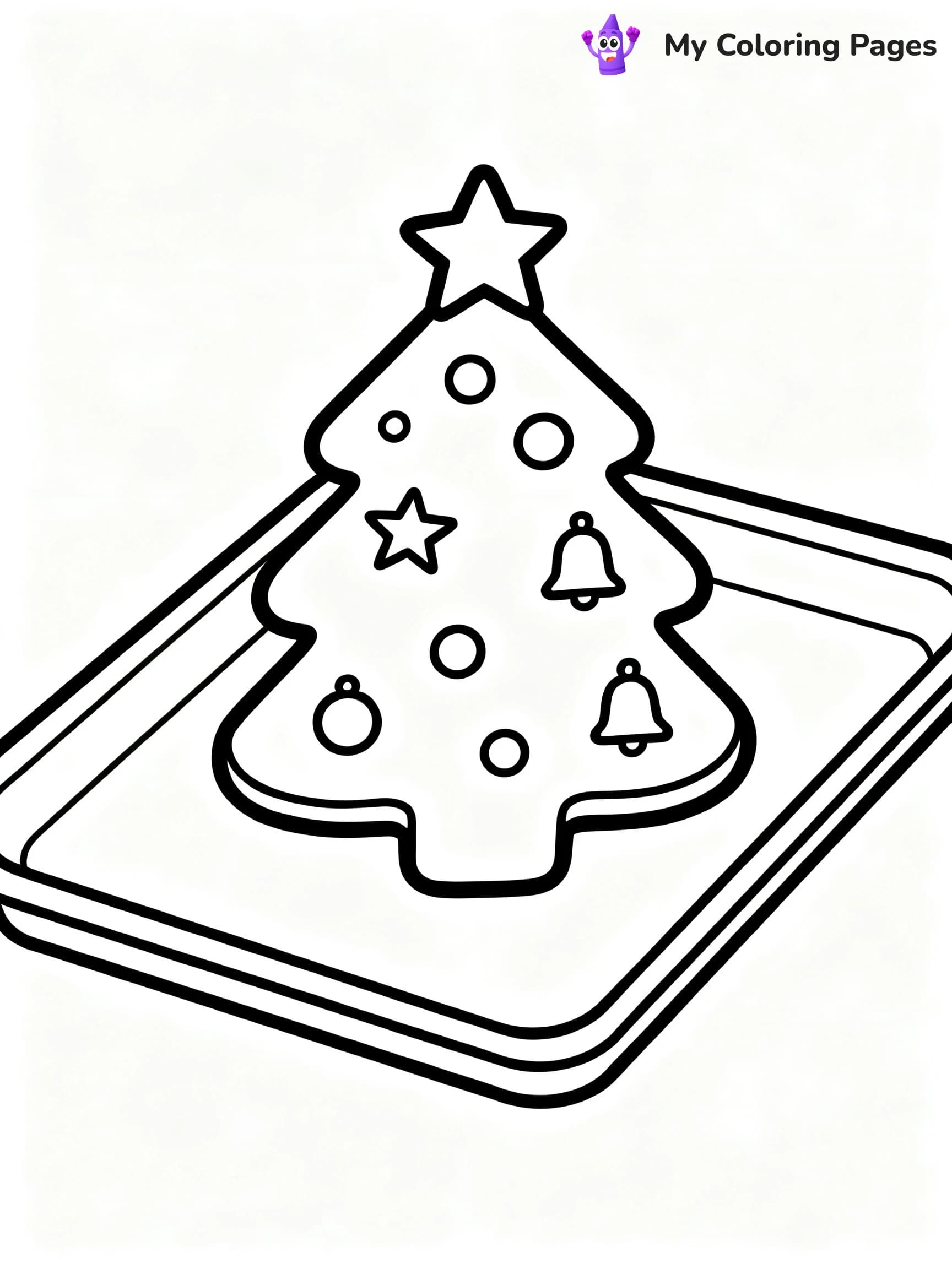 Cute Cookie Coloring Pages - 8