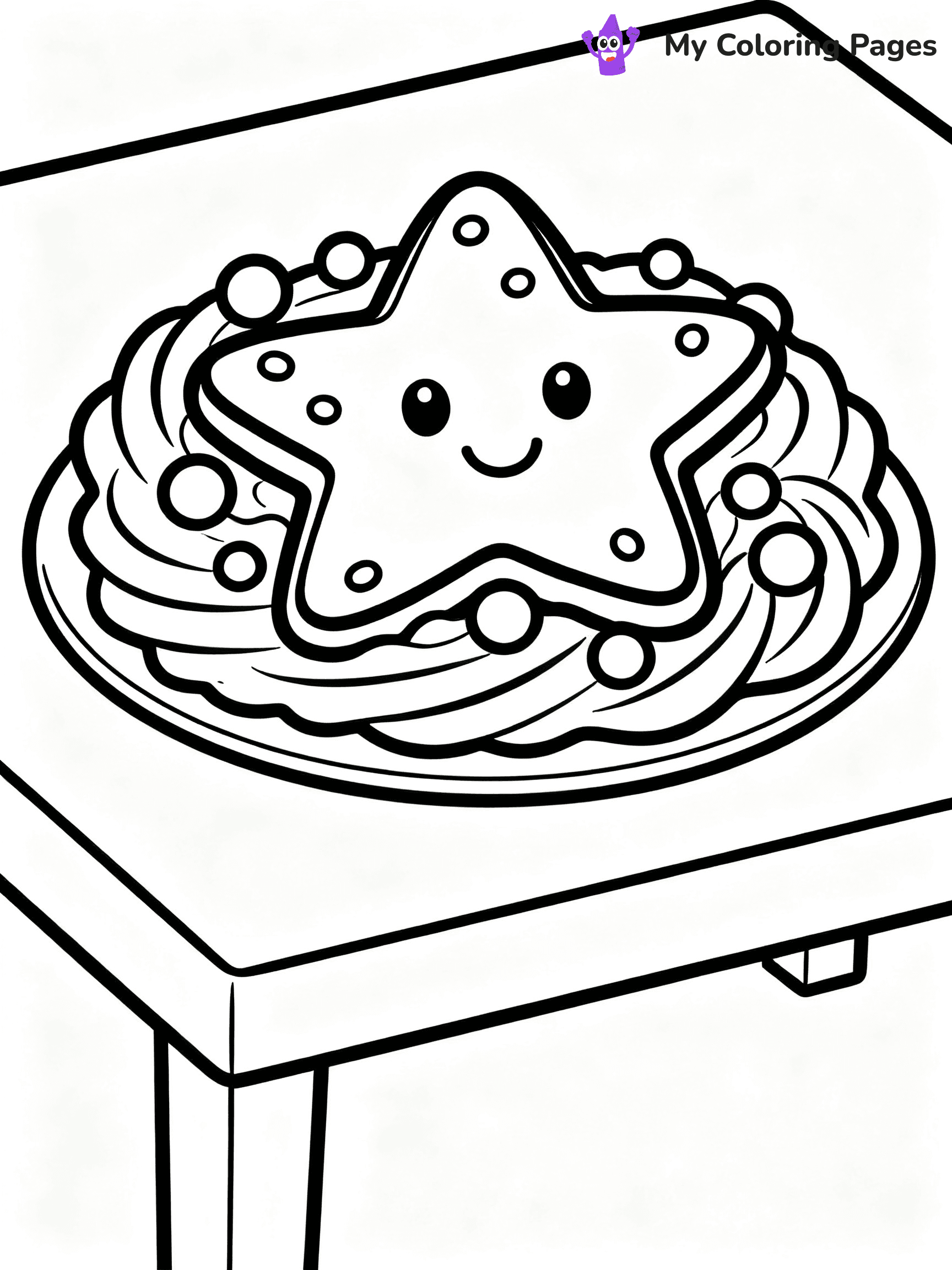 Cute Cookie Coloring Pages - 2