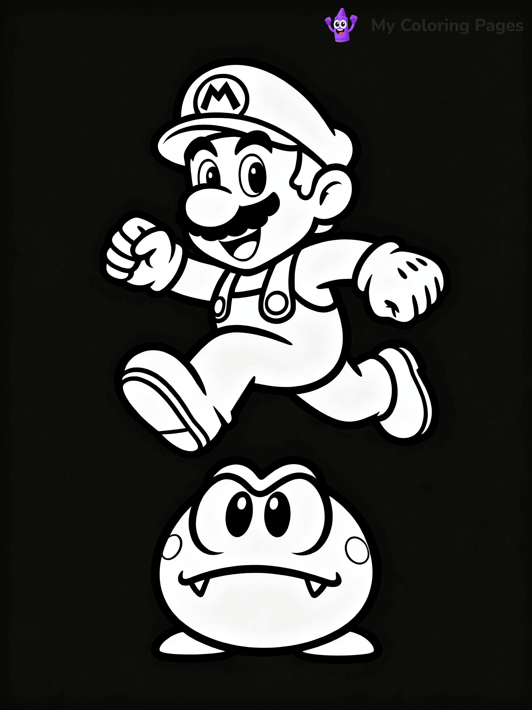 Toad Coloring Pages - 22