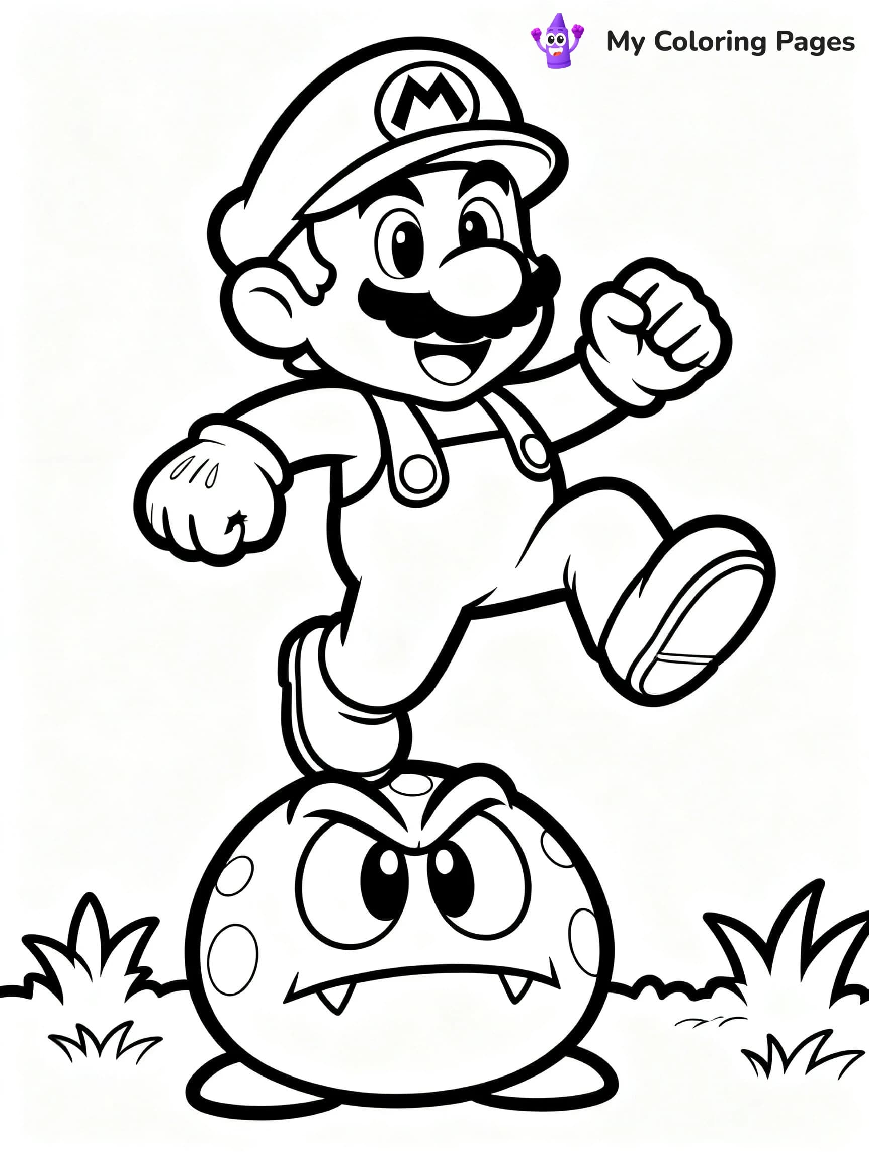 Toad Coloring Pages - 17