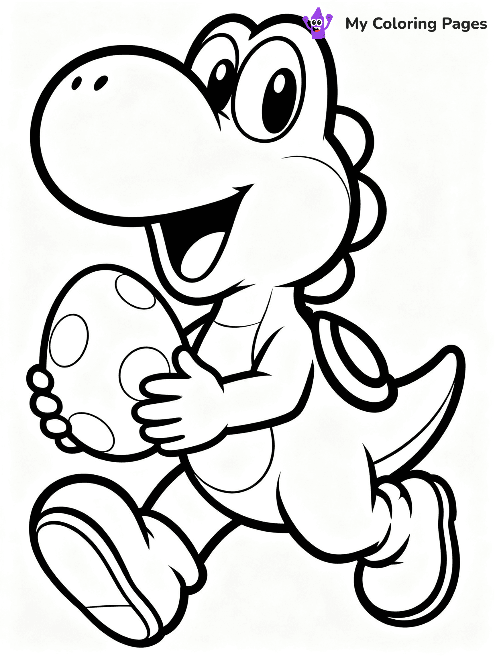 Toad Coloring Pages - 5