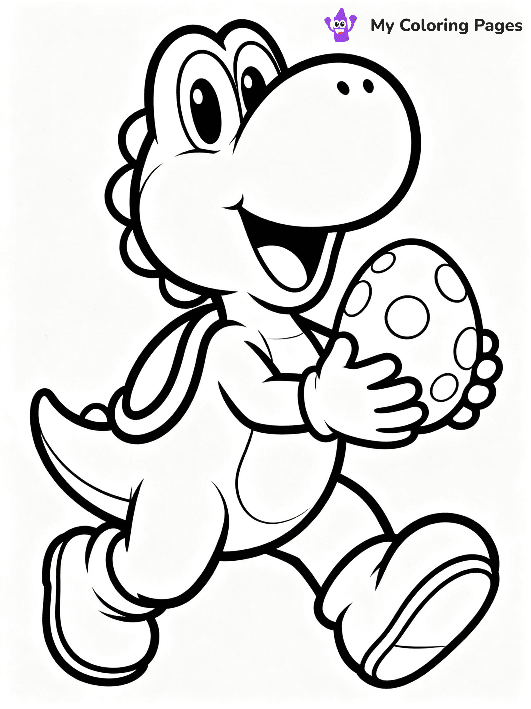Toad Coloring Pages - 4