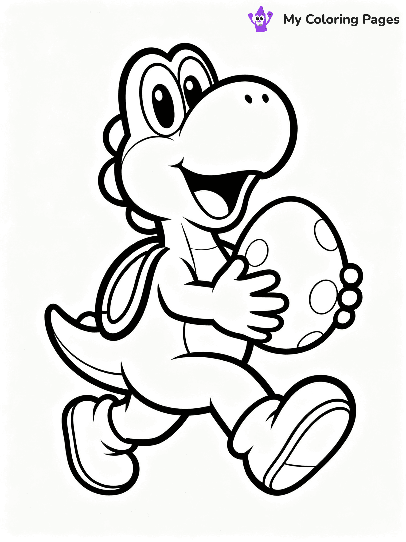 Toad Coloring Pages - 3