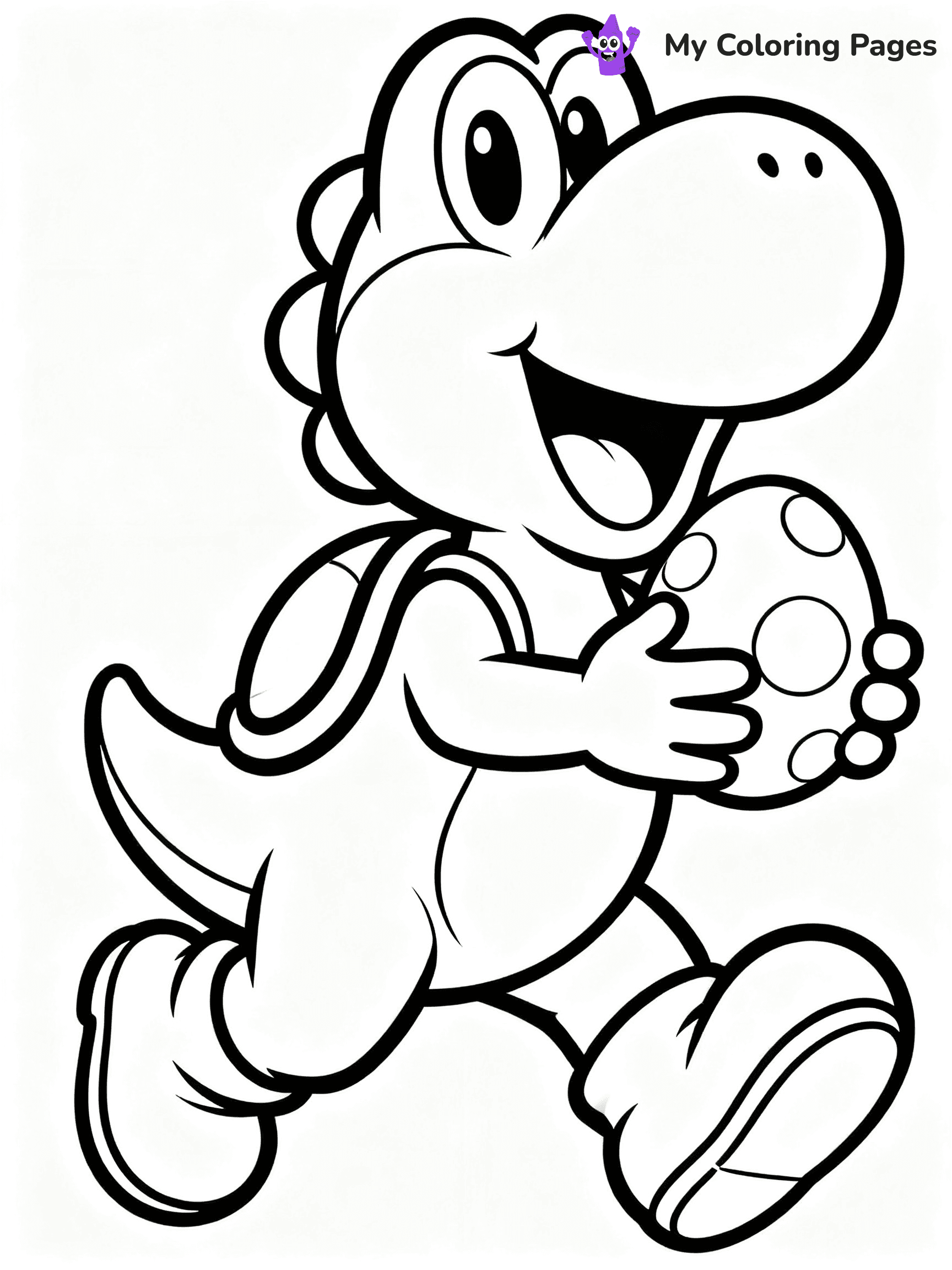 Toad Coloring Pages - 2
