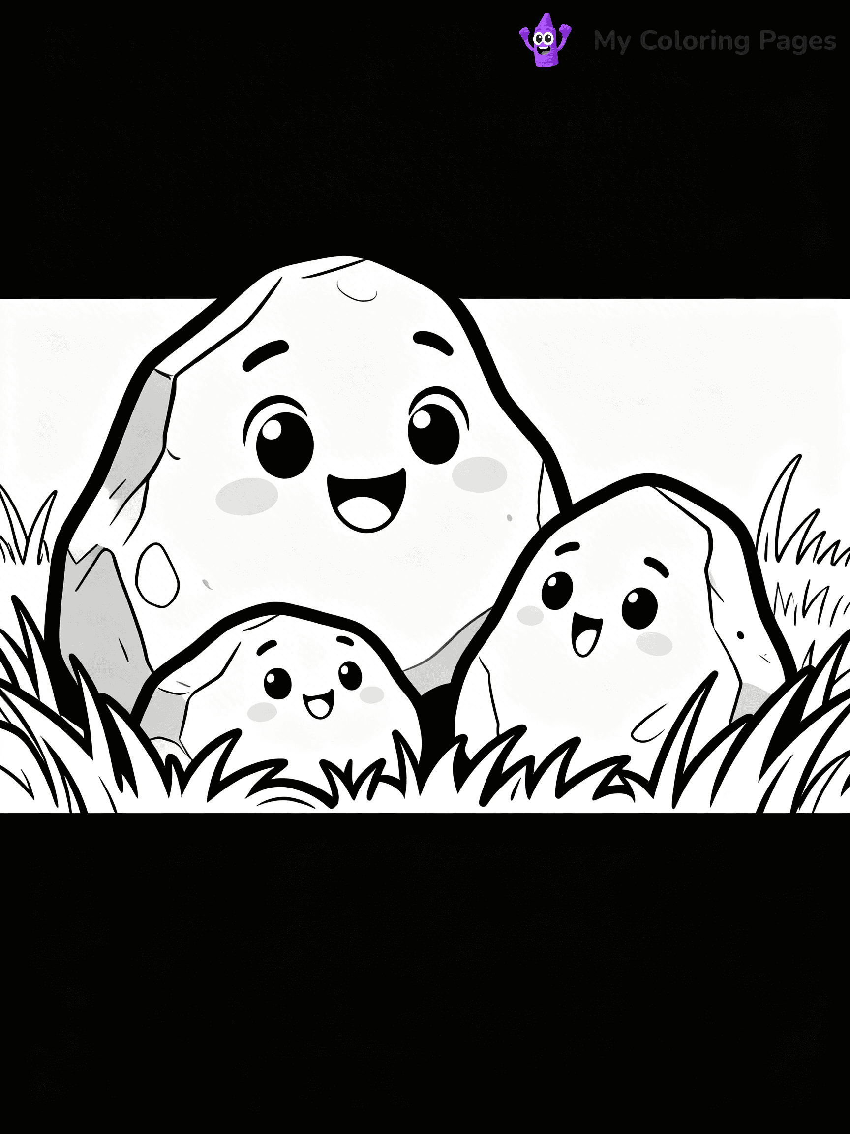 Rock Coloring Pages - 49