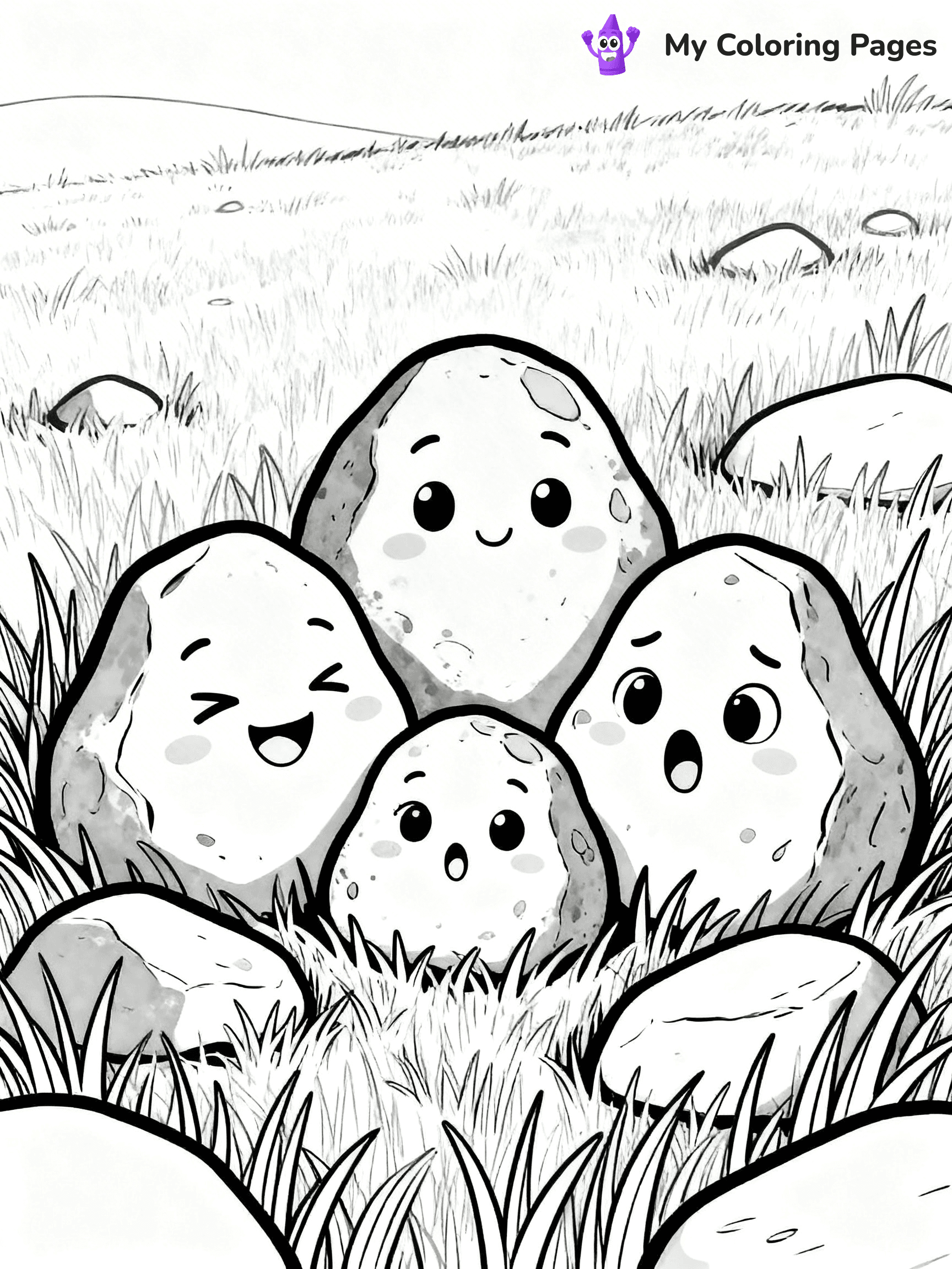 Rock Coloring Pages - 11