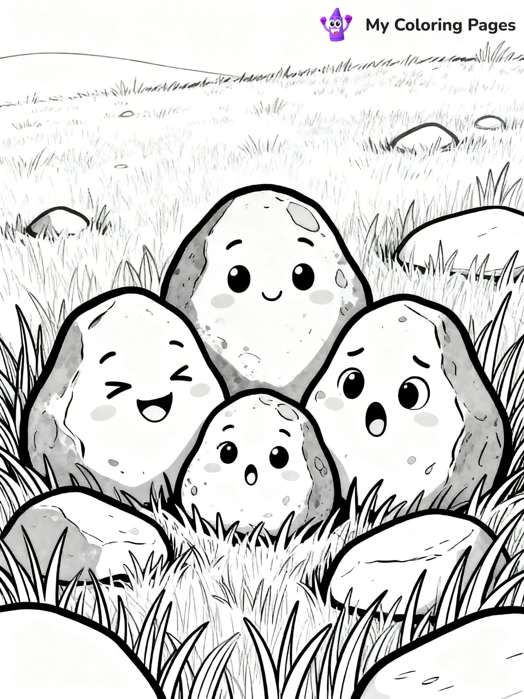 Rock Coloring Pages - 11