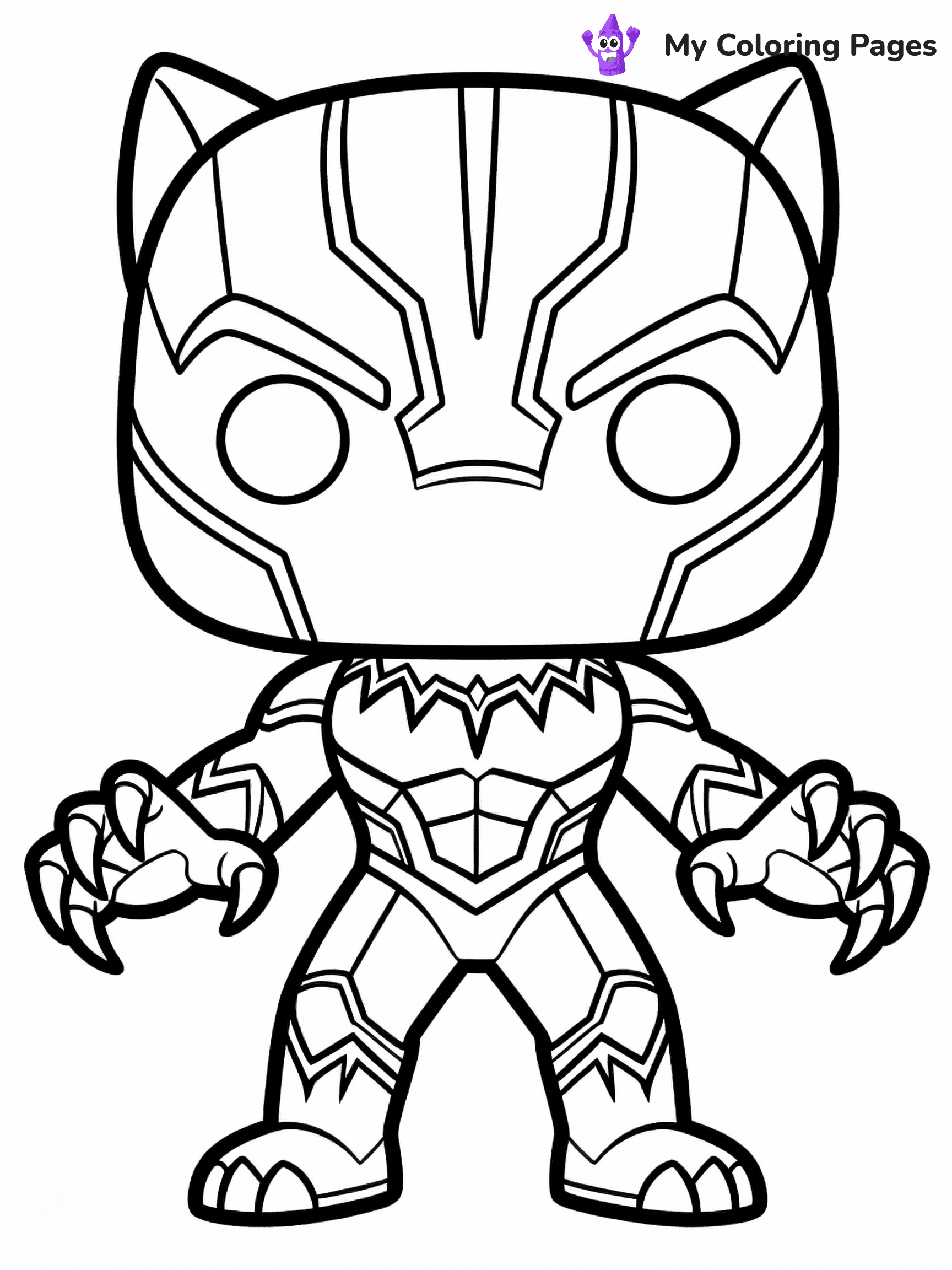 Black Panther Coloring Pages - 27