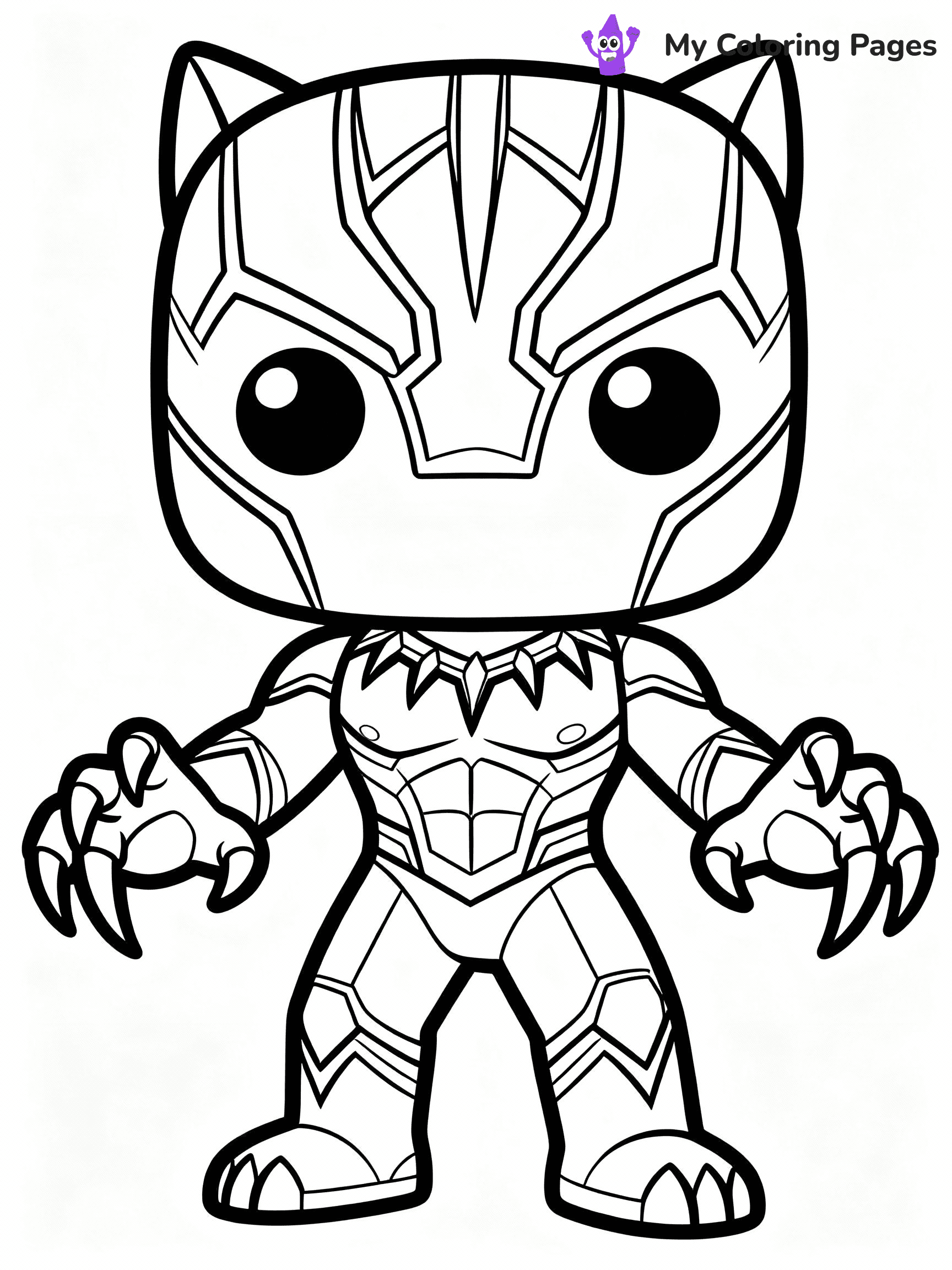 Black Panther Coloring Pages - 26