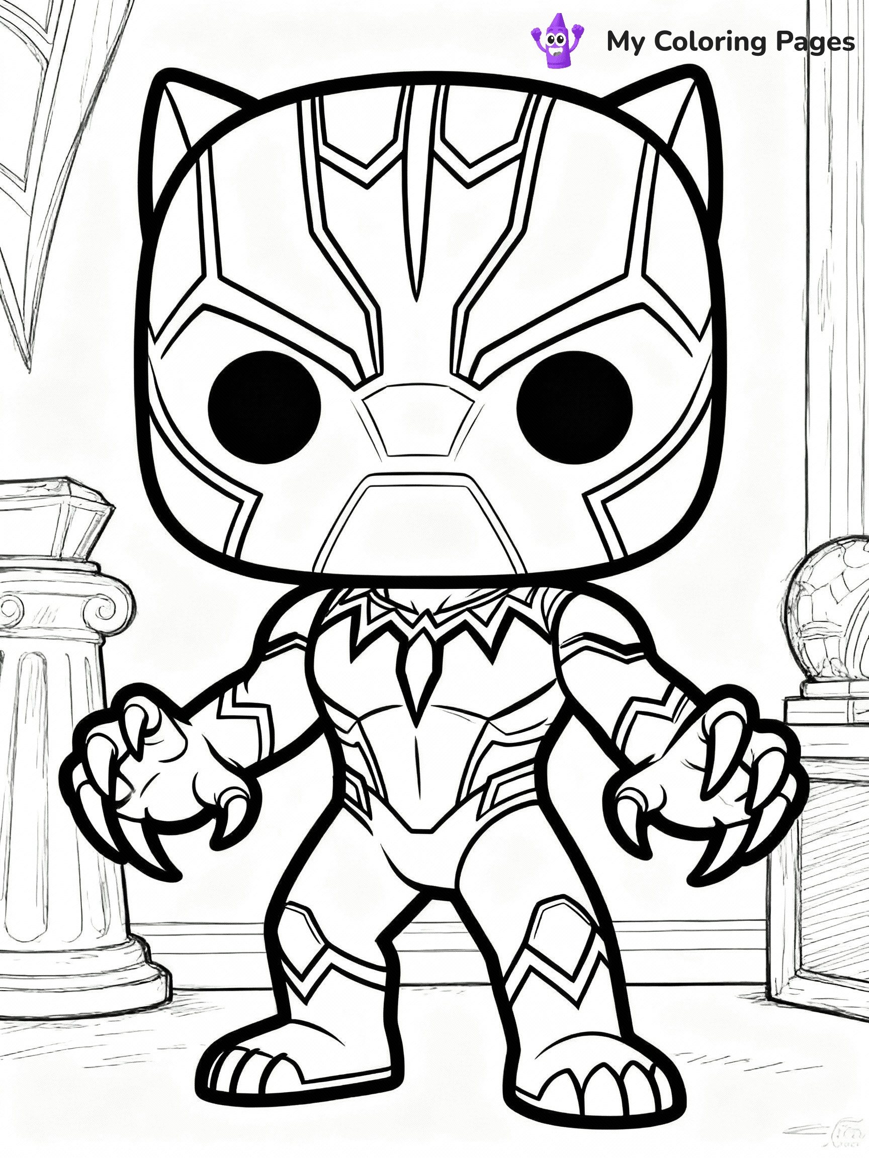 Black Panther Coloring Pages - 24