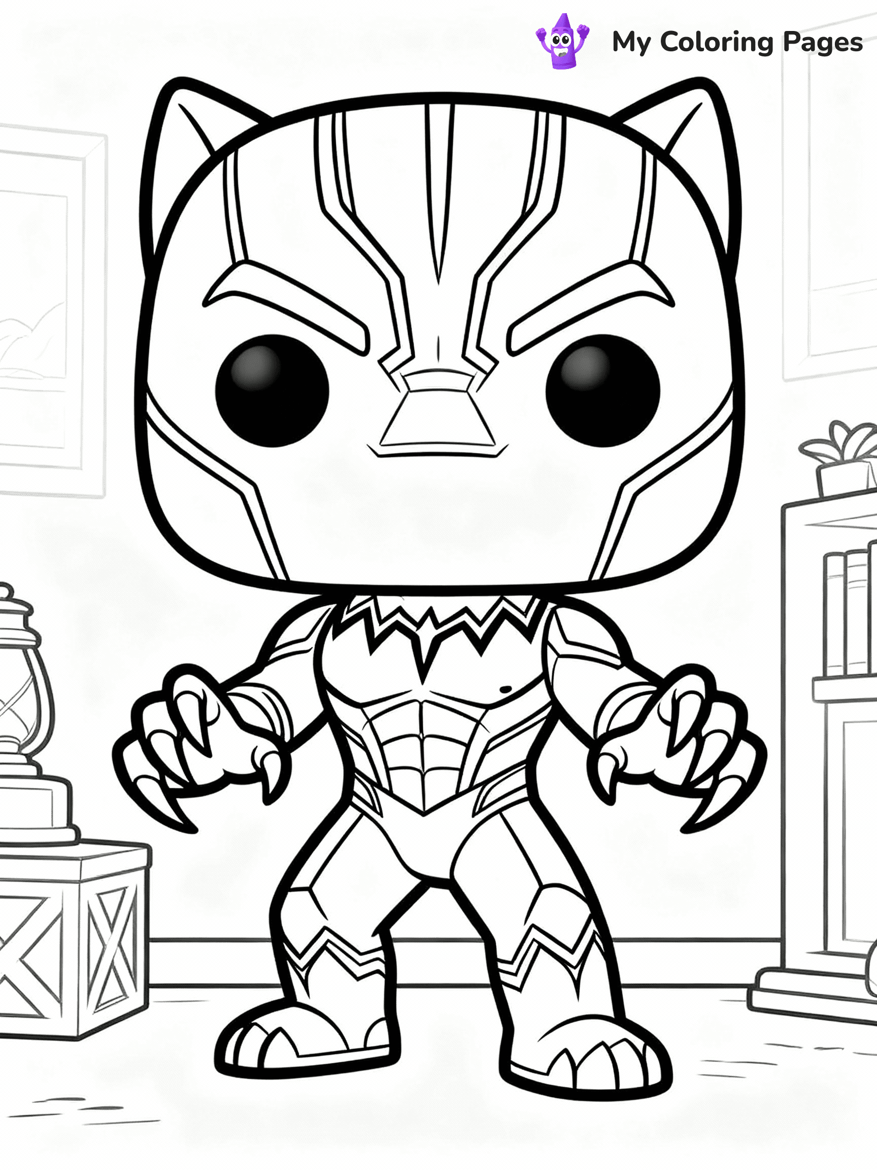 Black Panther Coloring Pages - 23