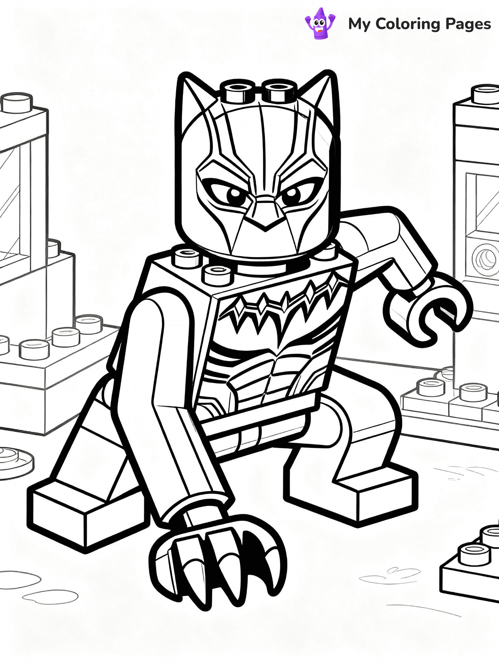 Black Panther Coloring Pages - 21