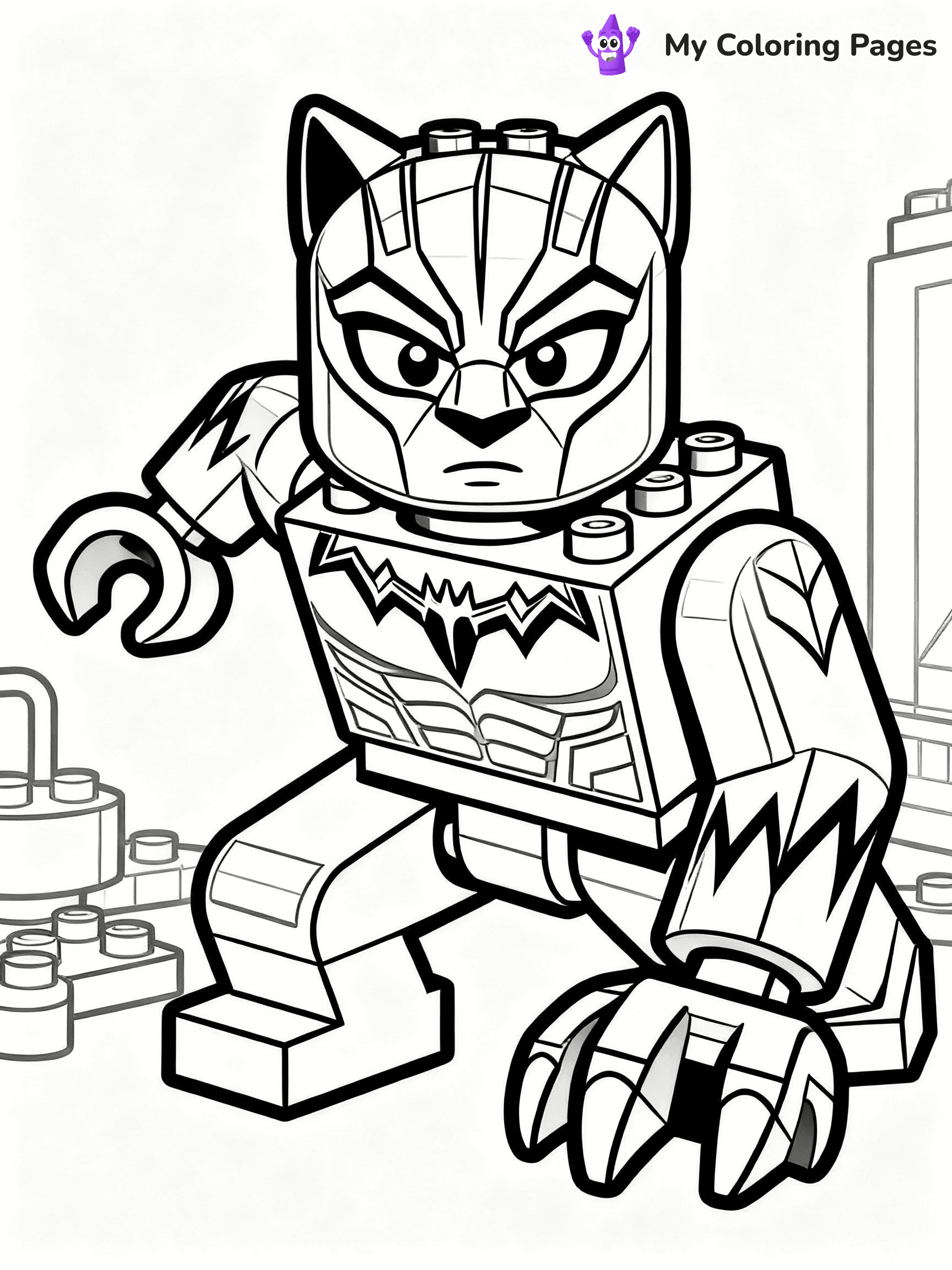 Black Panther Coloring Pages - 19