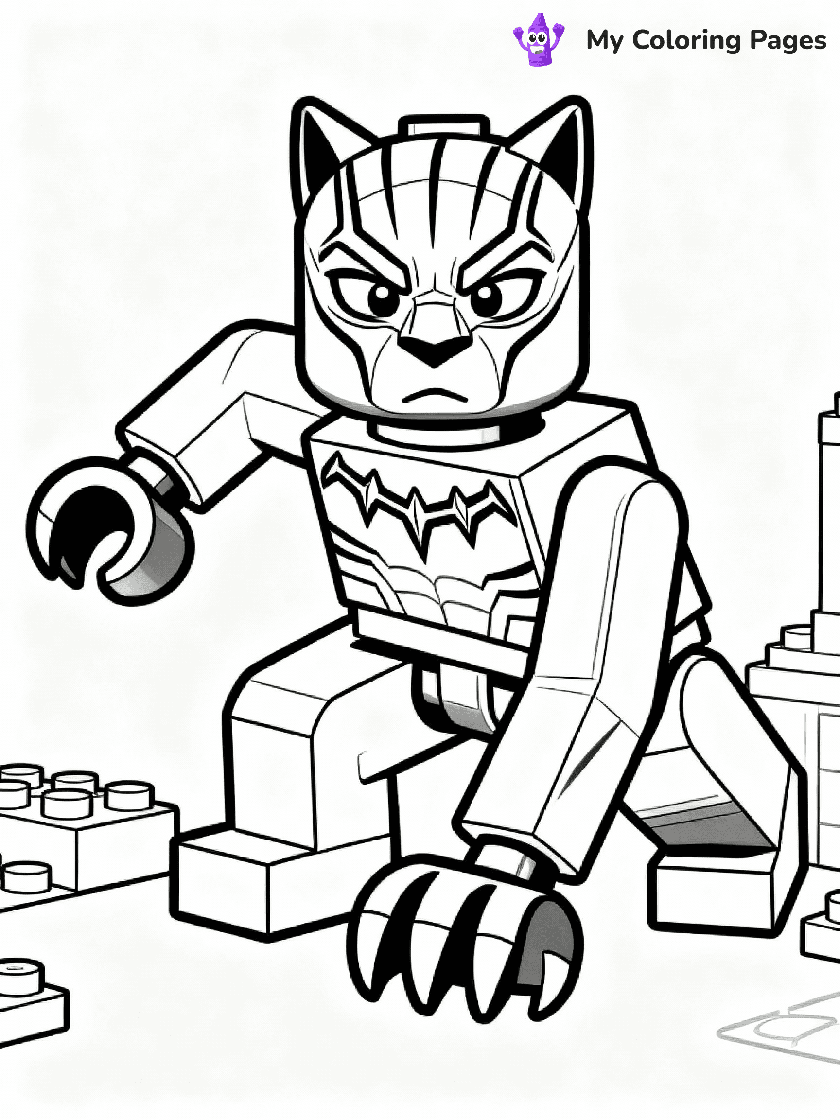 Black Panther Coloring Pages - 18