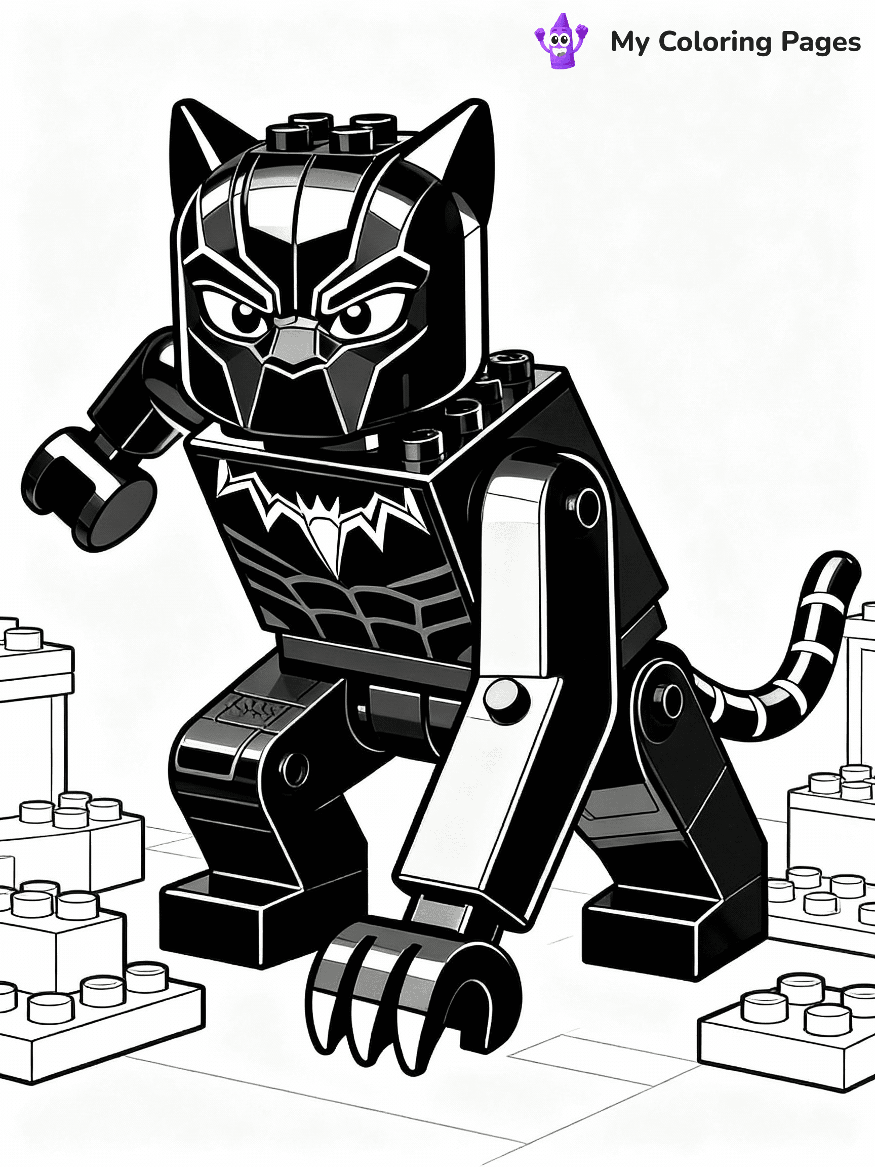 Black Panther Coloring Pages - 15