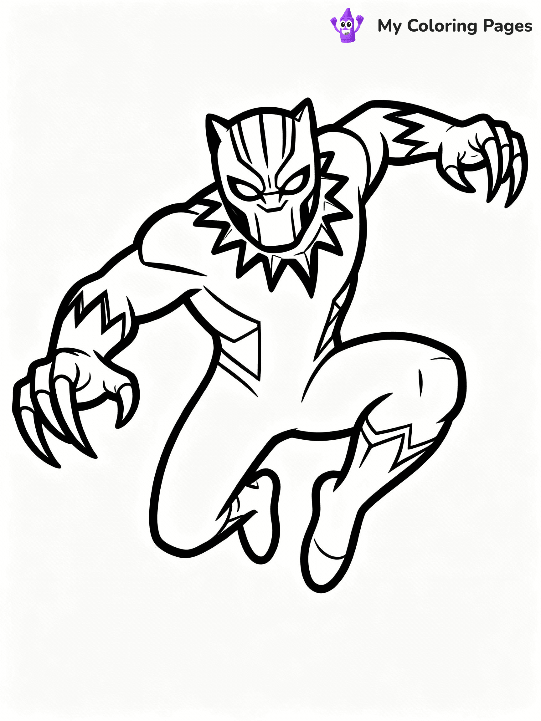 Black Panther Coloring Pages - 6