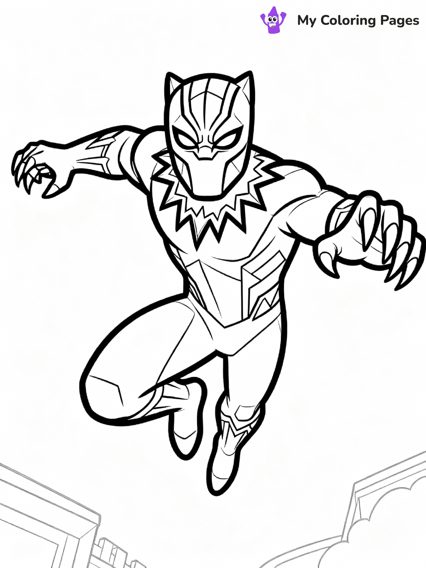 Black Panther Coloring Pages - 5