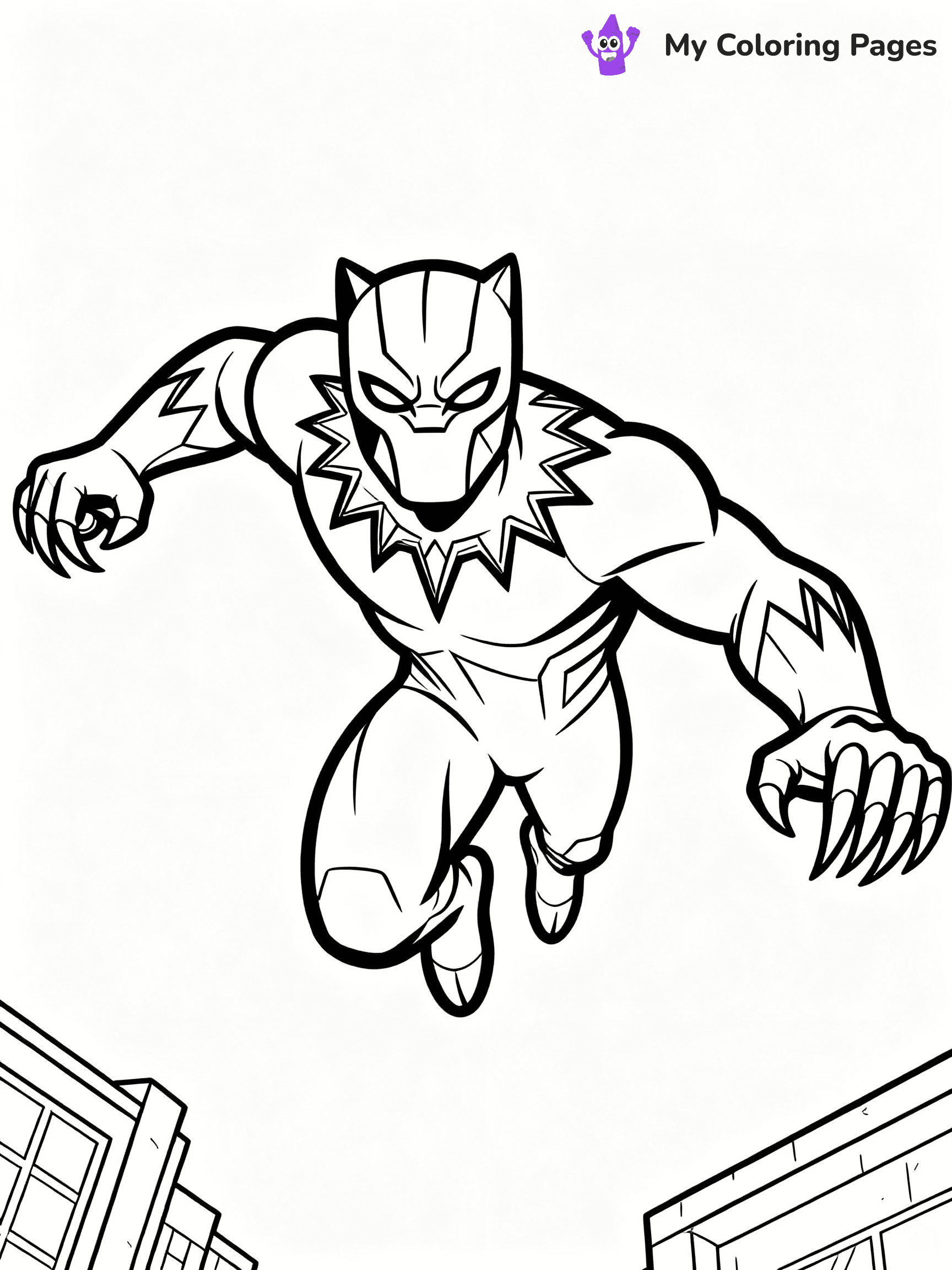 Black Panther Coloring Pages - 3