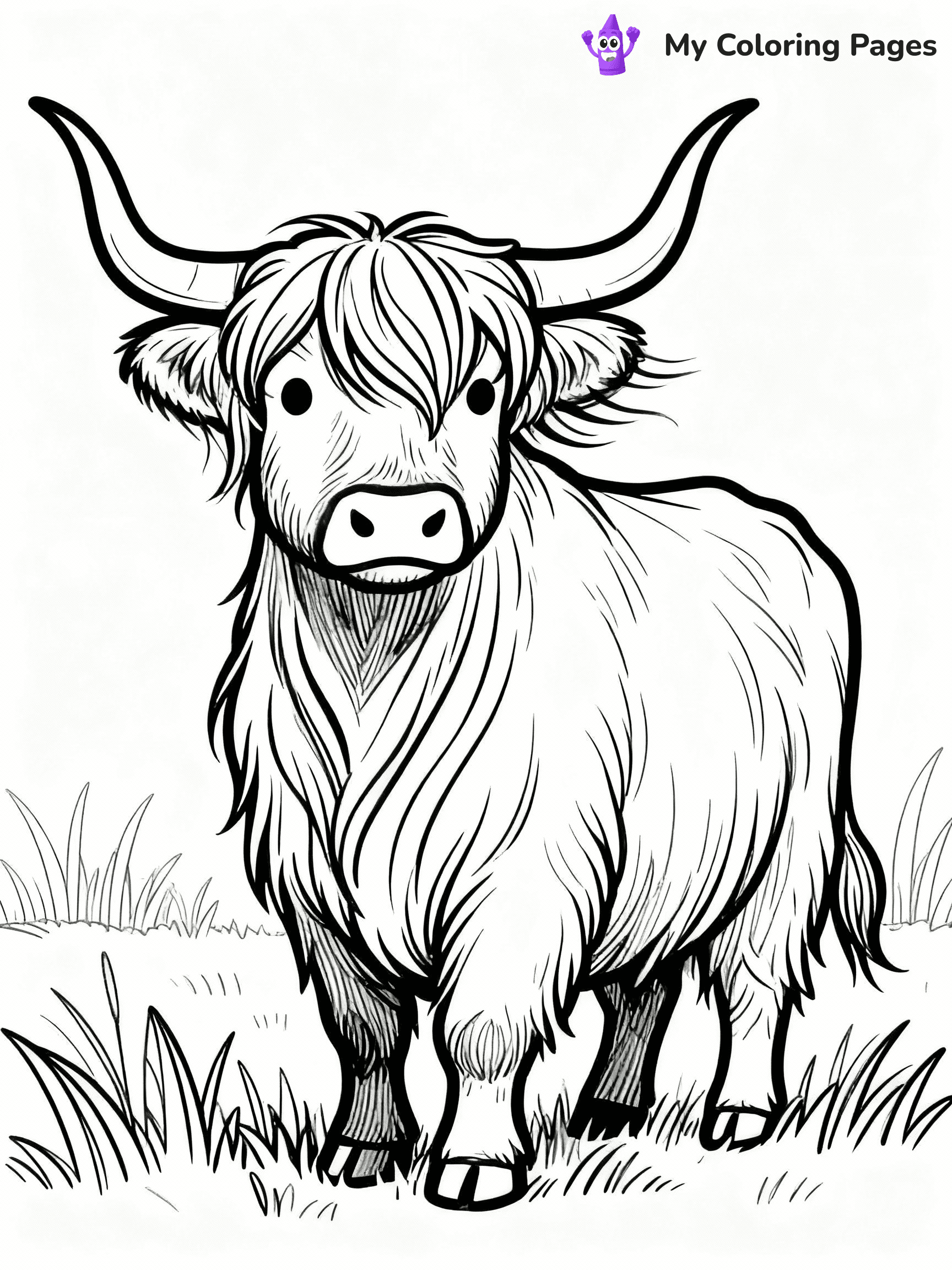Cow Coloring Pages - 31