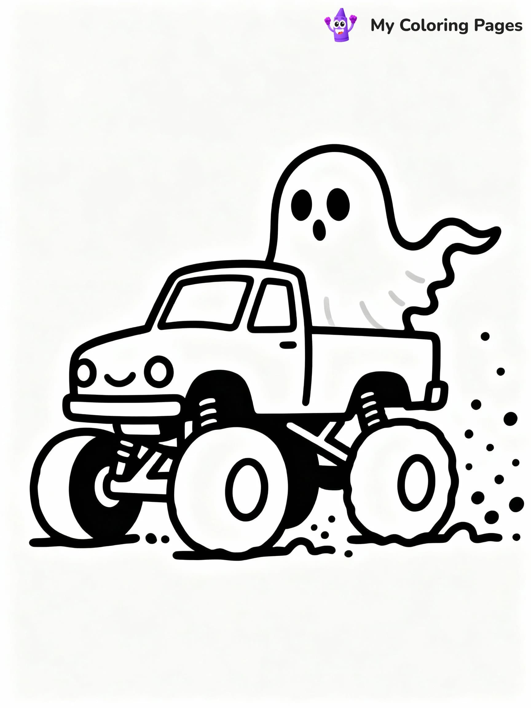 Monster Truck Coloring Pages - 16