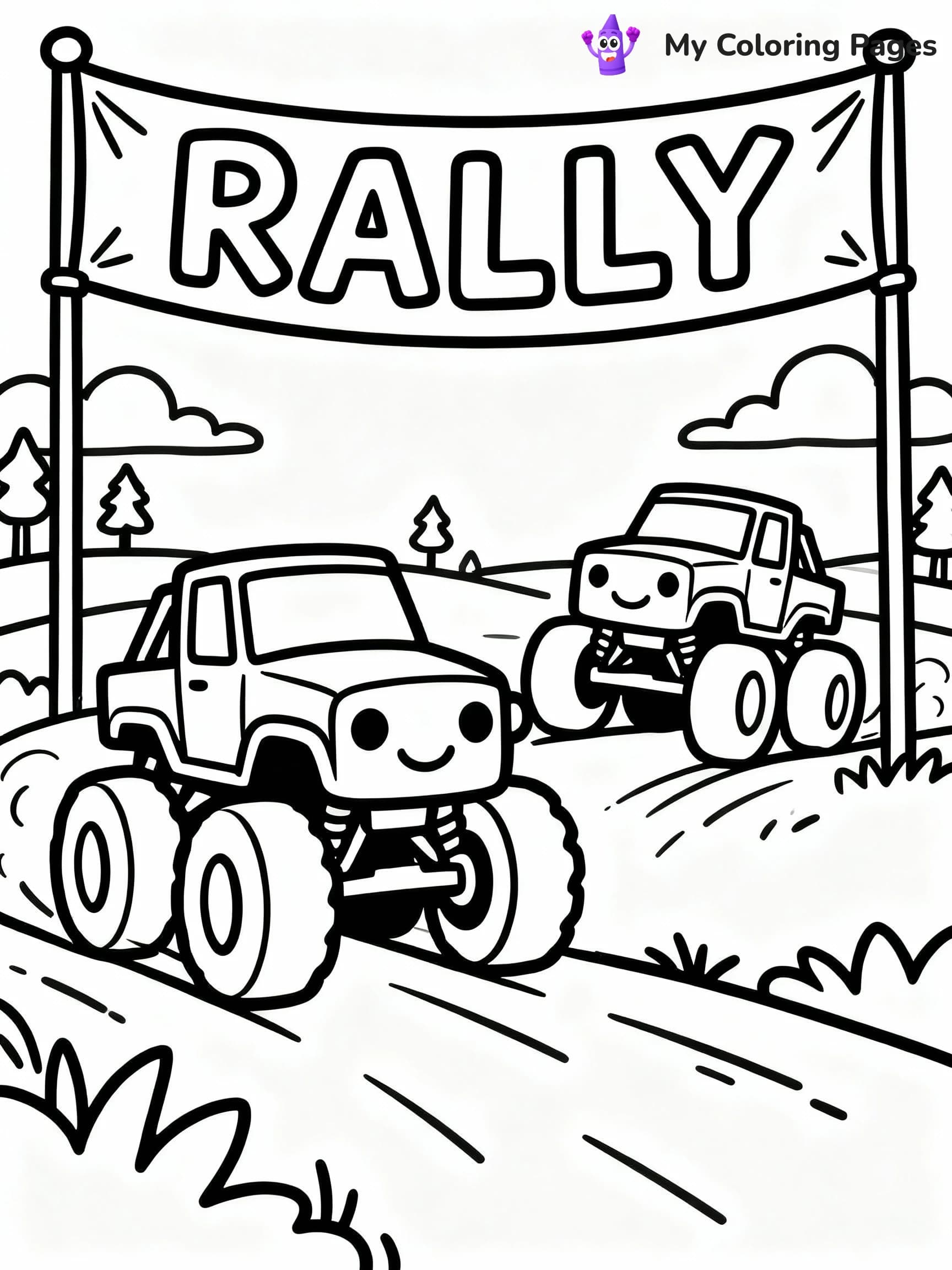 Monster Truck Coloring Pages - 5